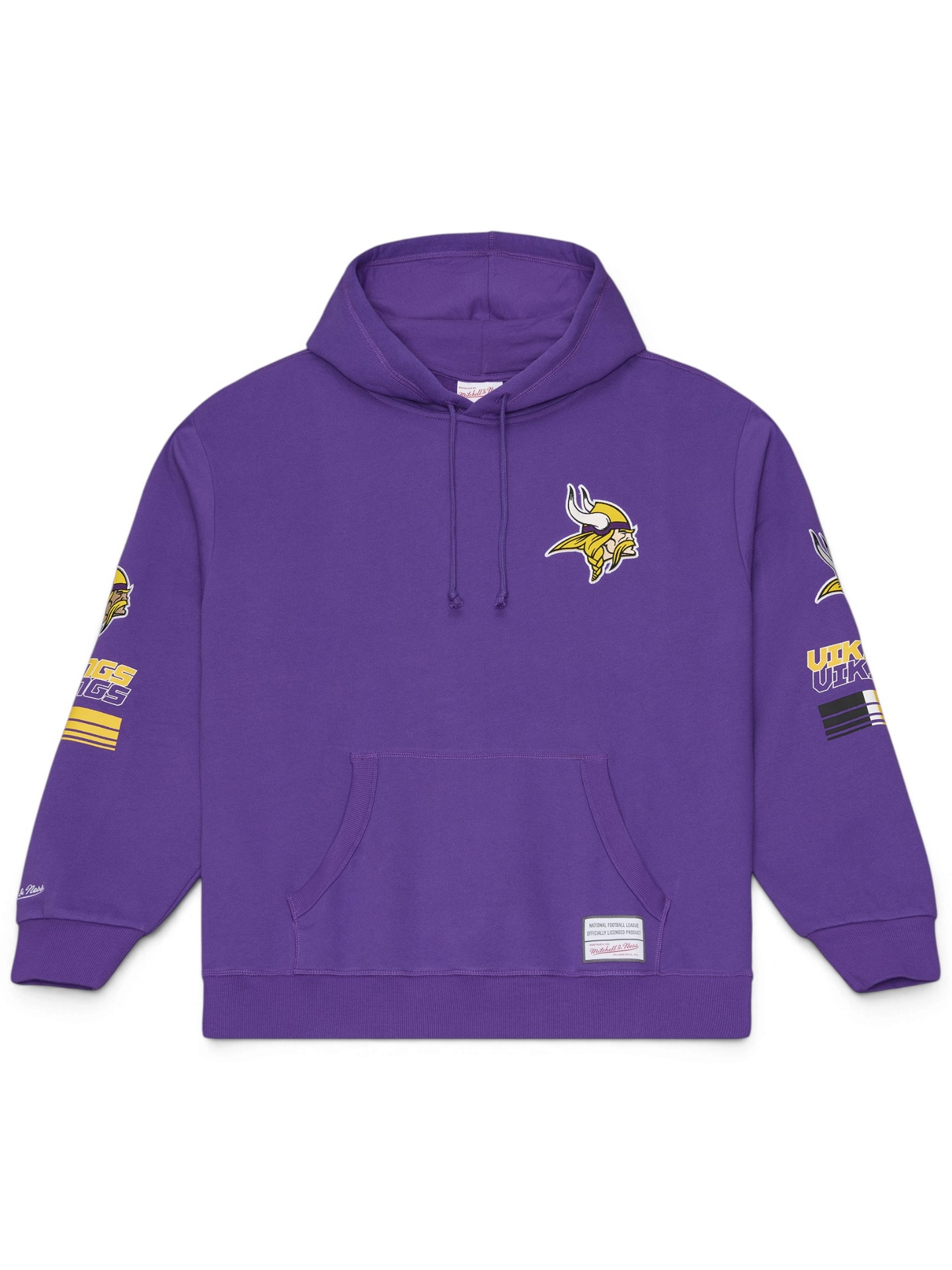 Minnesota Vikings Triple Check NFL Hoodie Lila