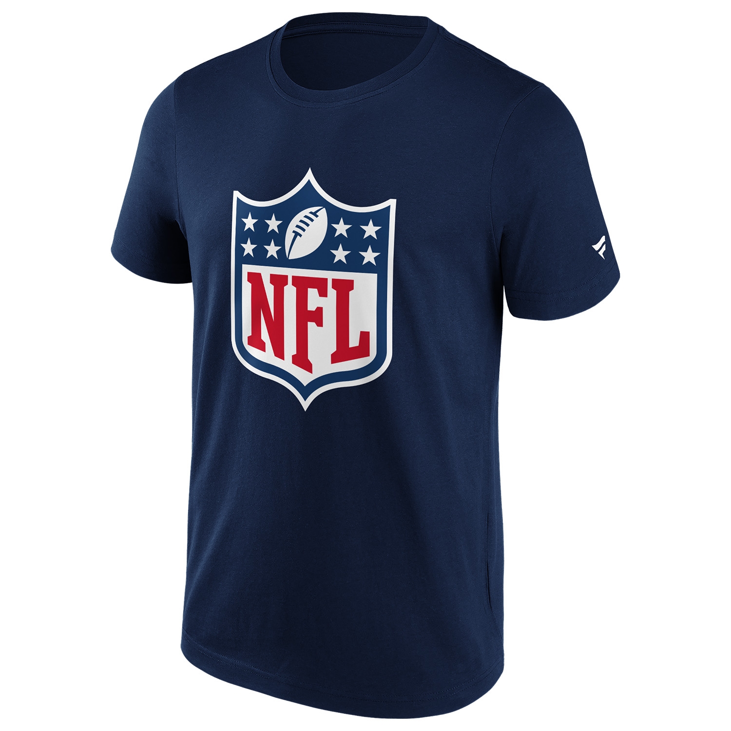 NFL Shield Logo Football T-Shirt Navy
