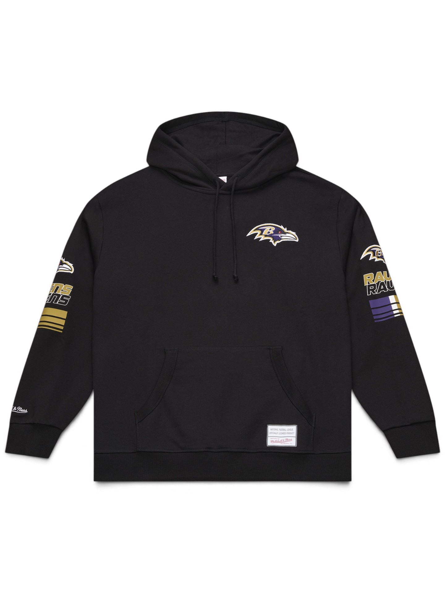 Baltimore Ravens Triple Check NFL Hoodie Schwarz