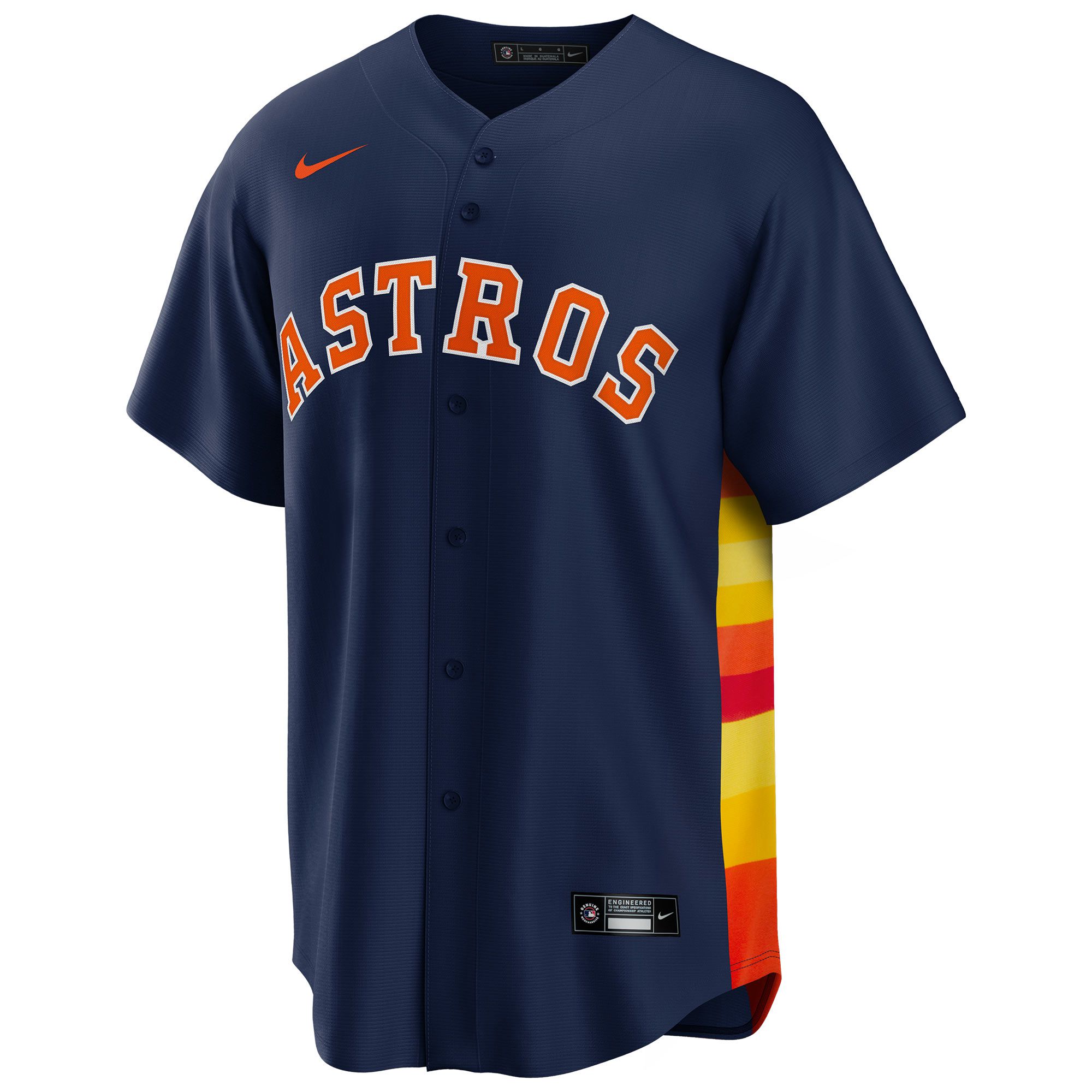 Houston Astros Official Alternate MLB Trikot Navy
