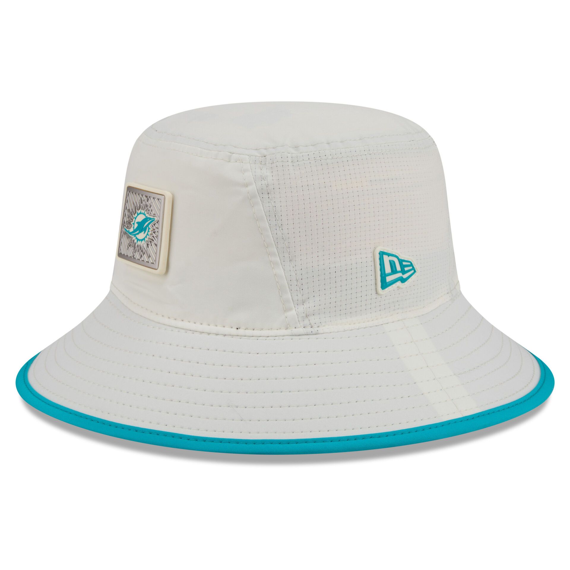 Miami Dolphins 2026 NFL Training Camp Stretch Bucket Hat Cream/Aqua