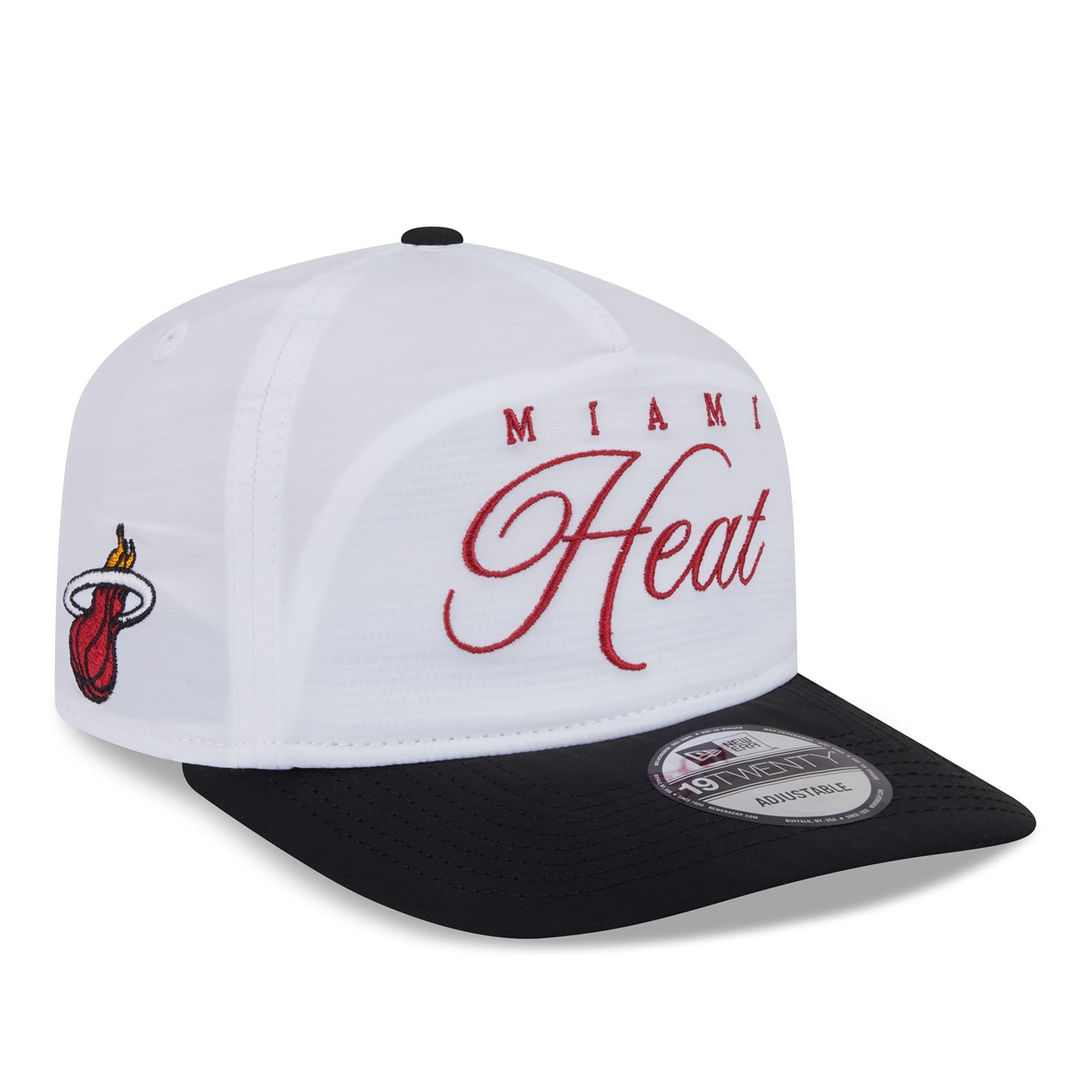 Miami Heat 2025 NBA Draft 19TWENTY Adjustable Cap OTC Weiß