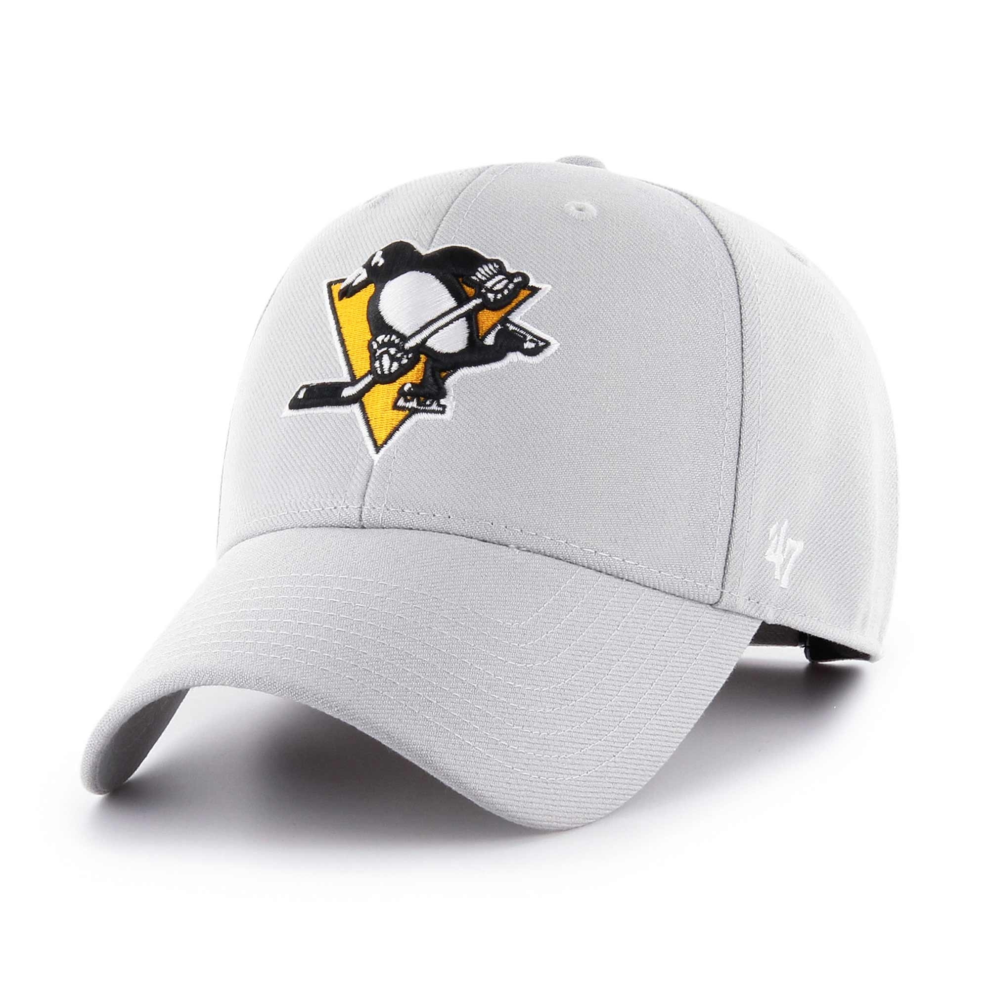 Pittsburgh Penguins '47 MVP Adjustable NHL Cap Grau