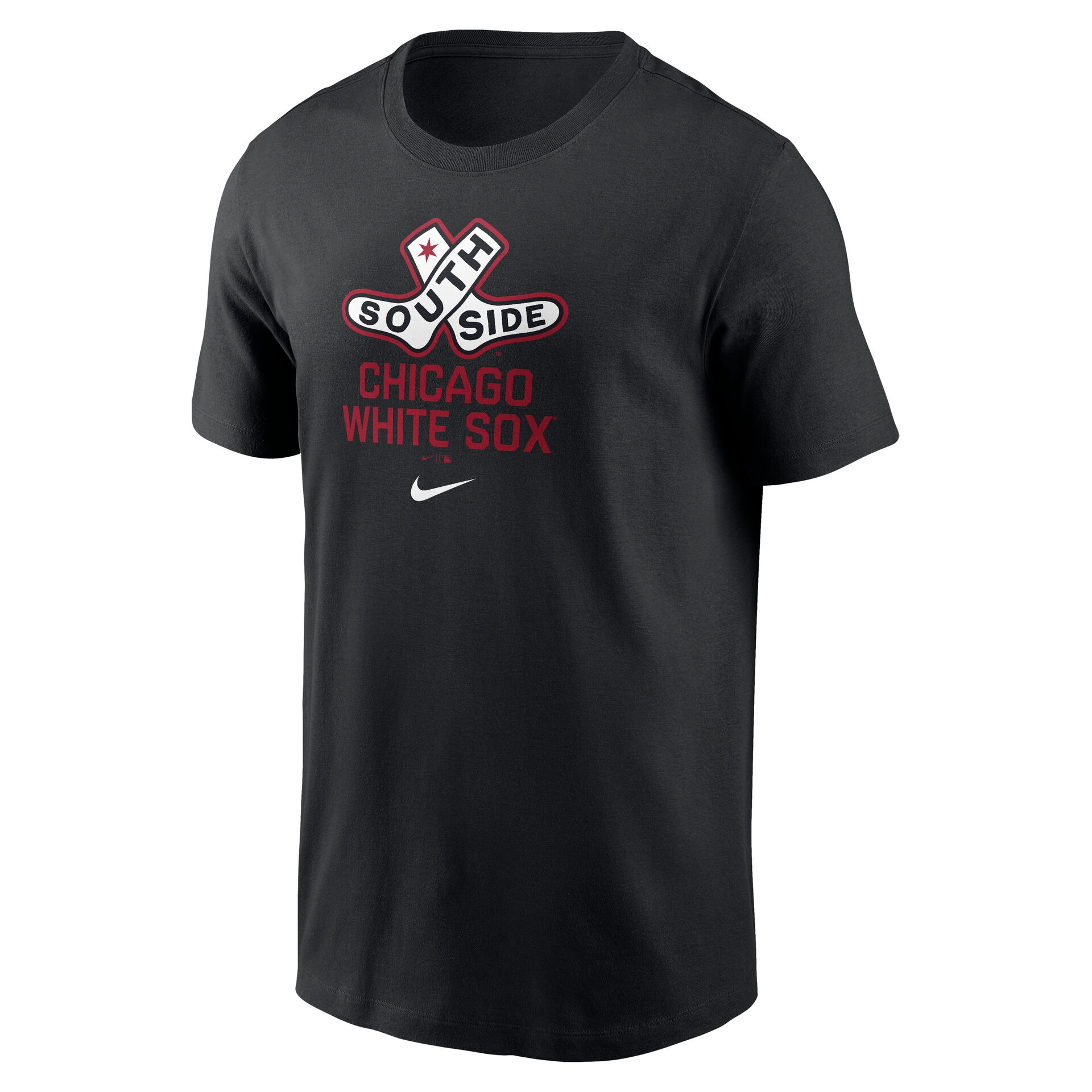 Chicago White Sox City Connect Secondary MLB T-Shirt Schwarz