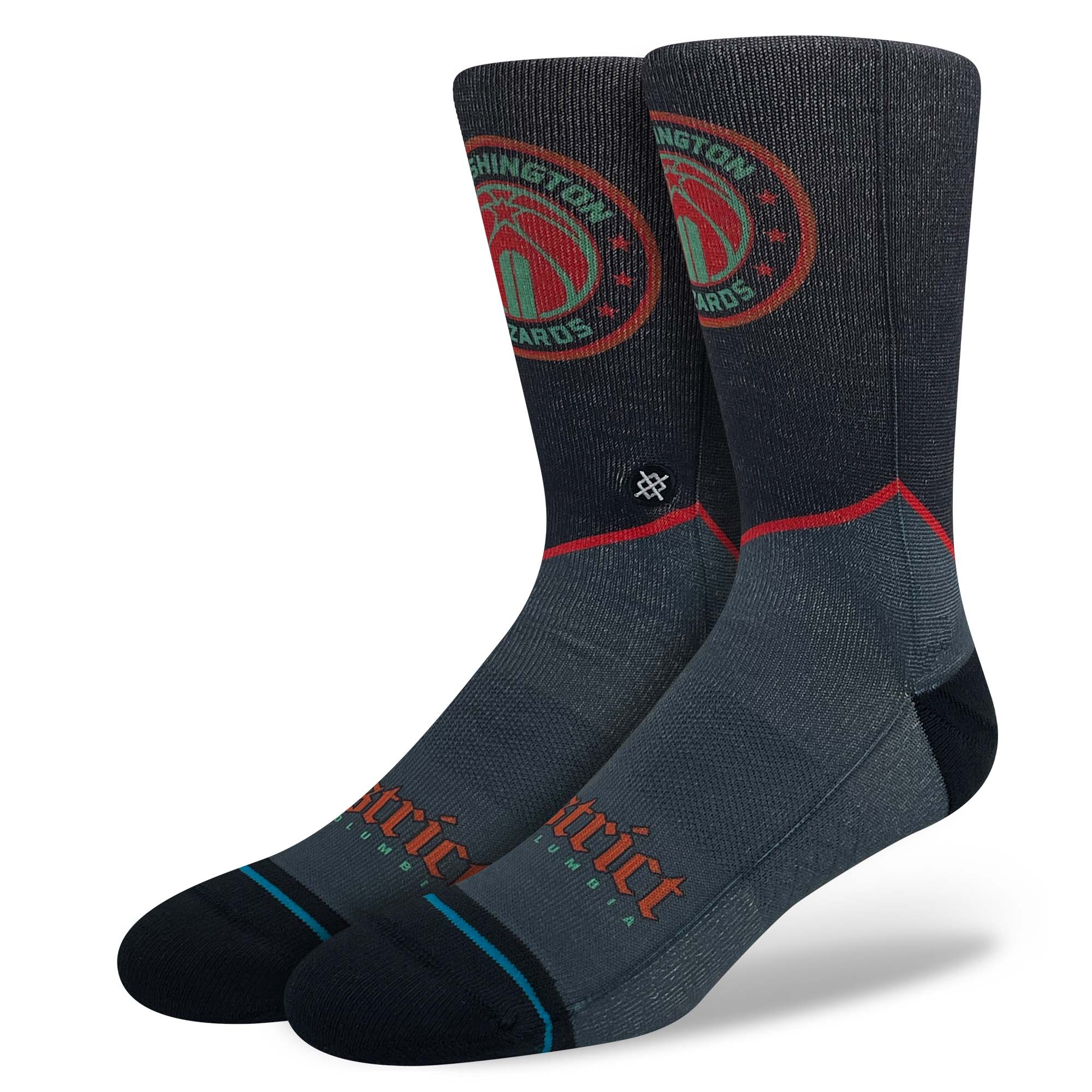 Washington Wizards 2023/24 NBA City Edition Stance Crew Socken