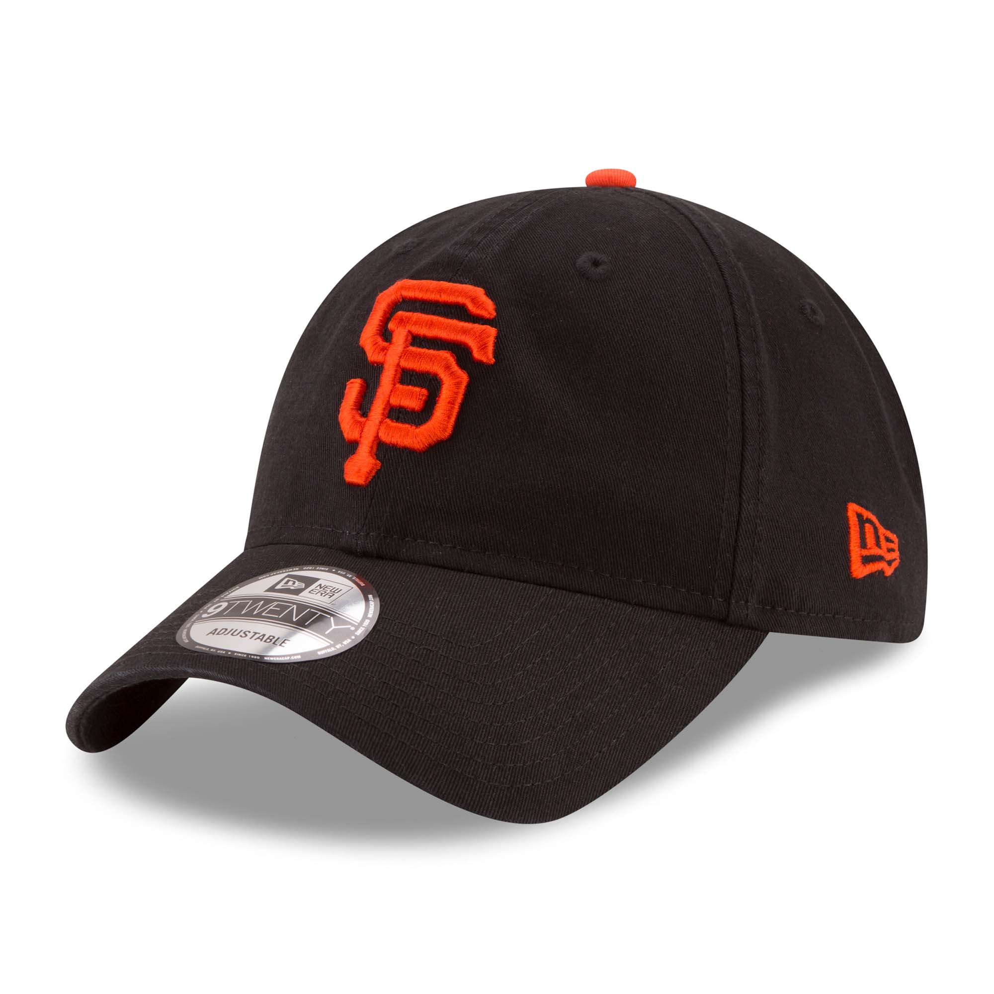 San Francisco Giants Core Classic New Era 9TWENTY Adjustable MLB Cap Schwarz