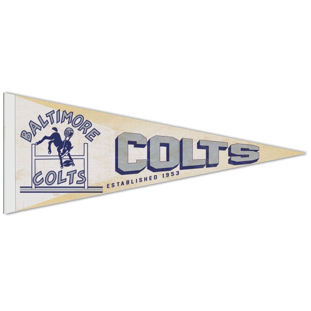 Baltimore Colts Premium Throwback NFL Wimpel