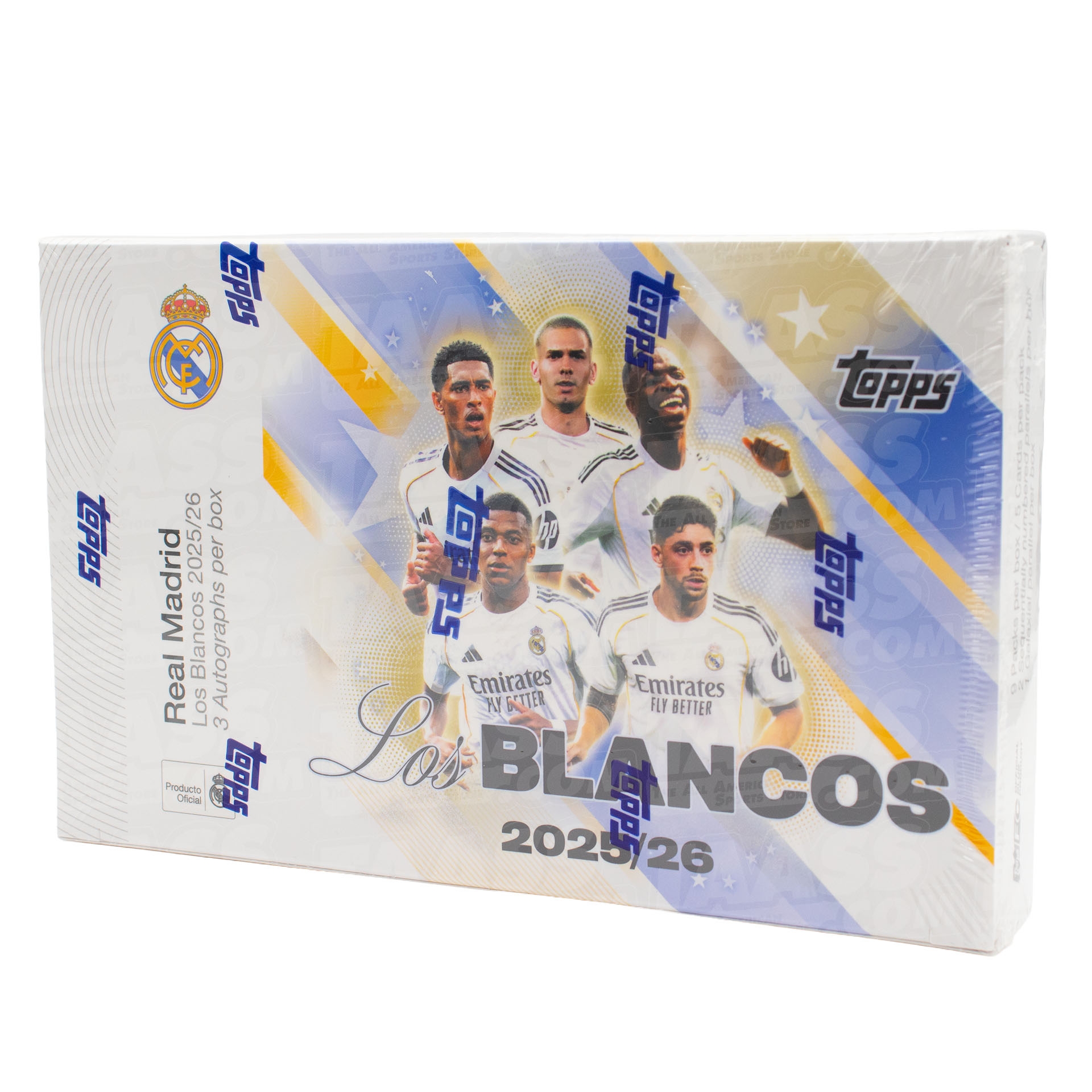 2025/26 Topps Real Madrid Los Blancos Hobby Box