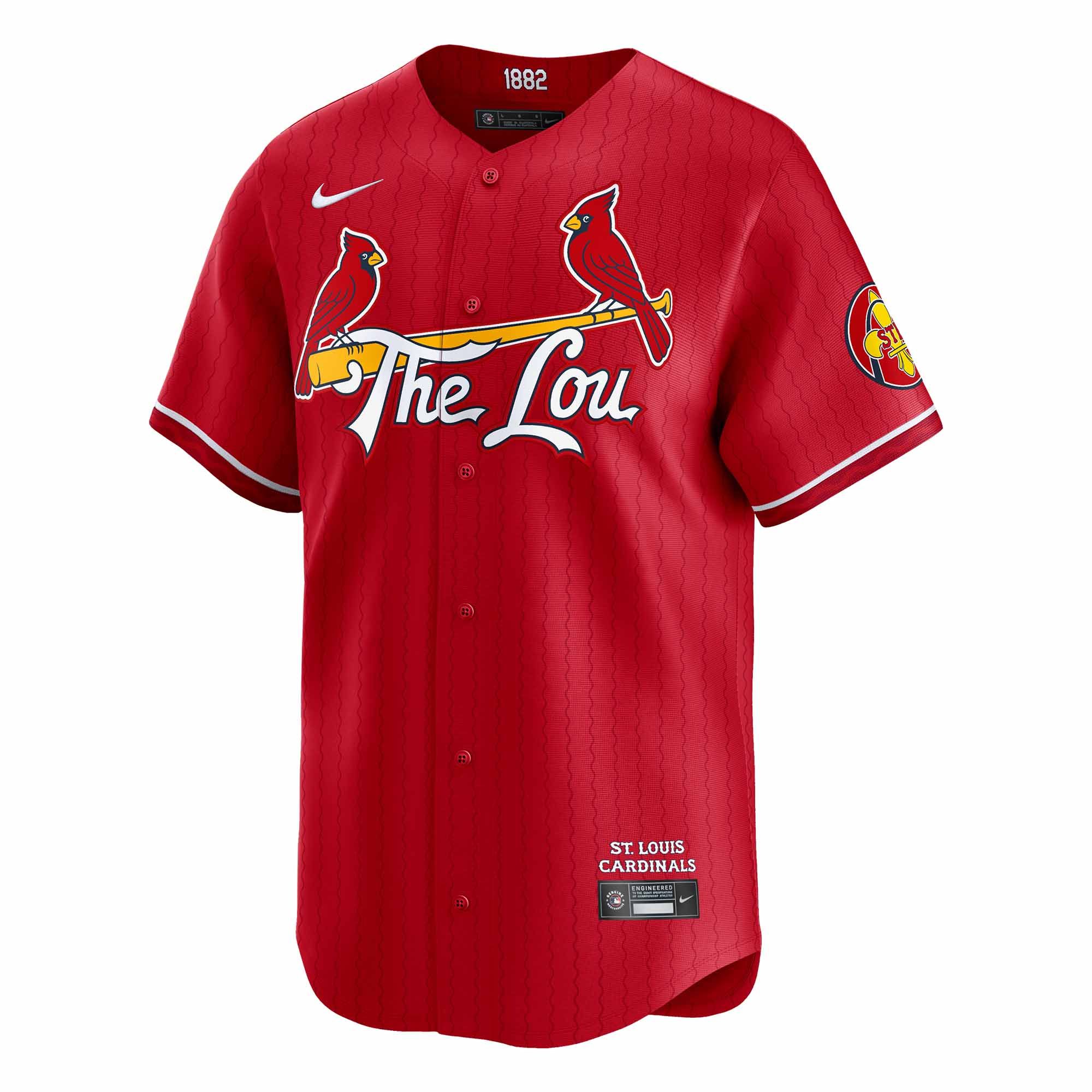 St. Louis Cardinals Limited City Connect MLB Trikot Rot
