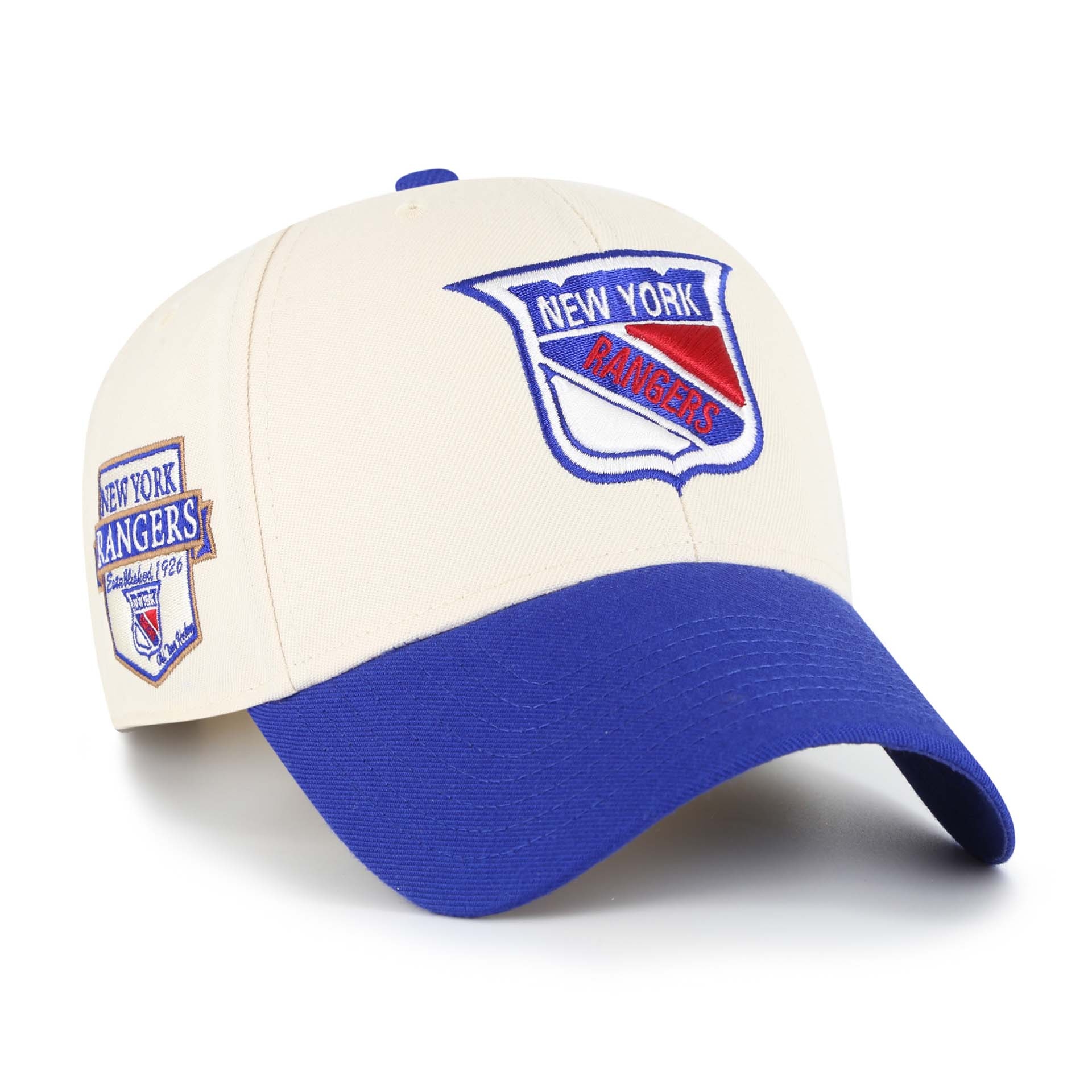 New York Rangers Established Patch Sure Shot MVP Snapback NHL Natural