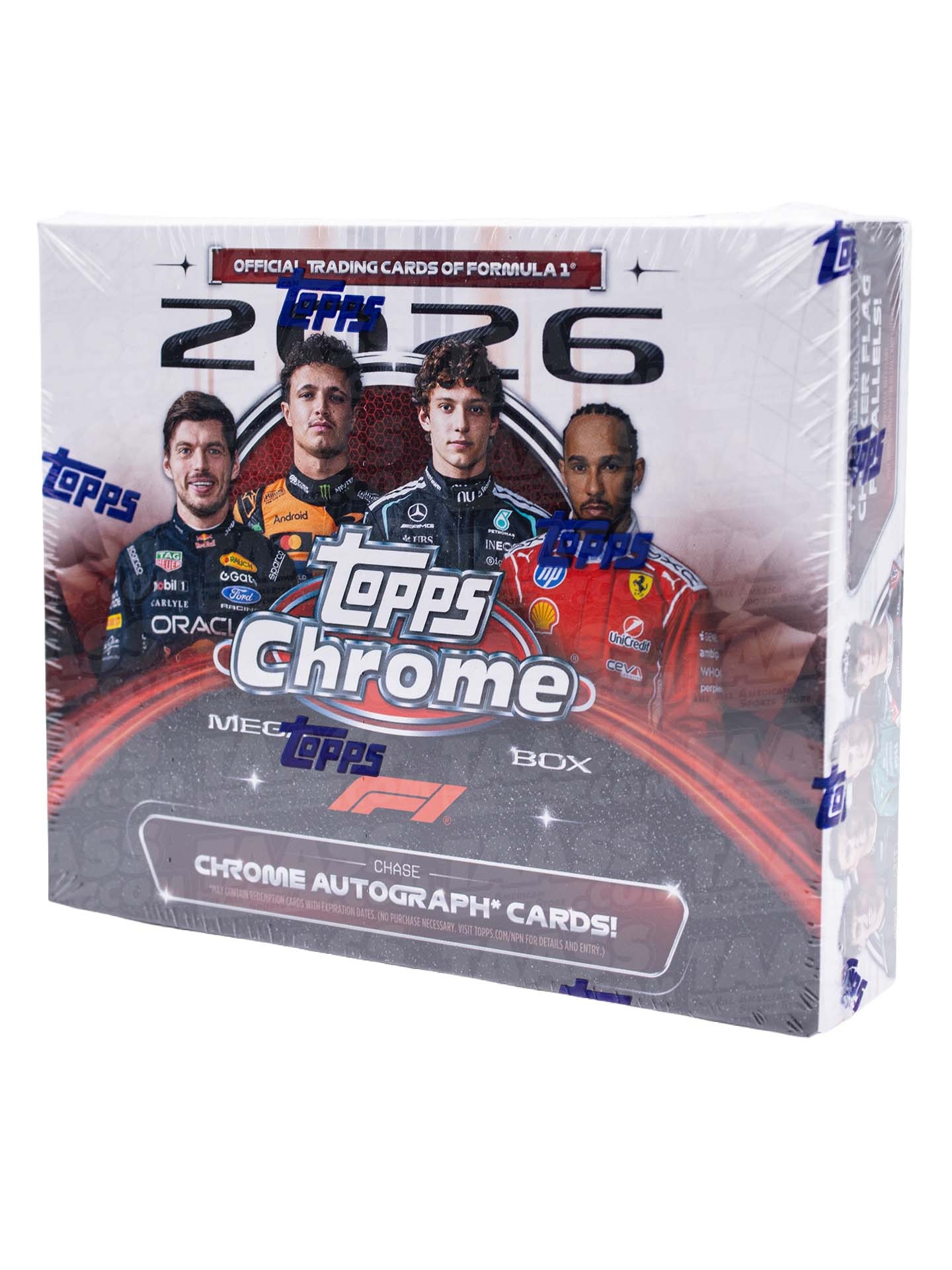 2026 Topps Chrome Formula 1 Racing F1 Mega Box