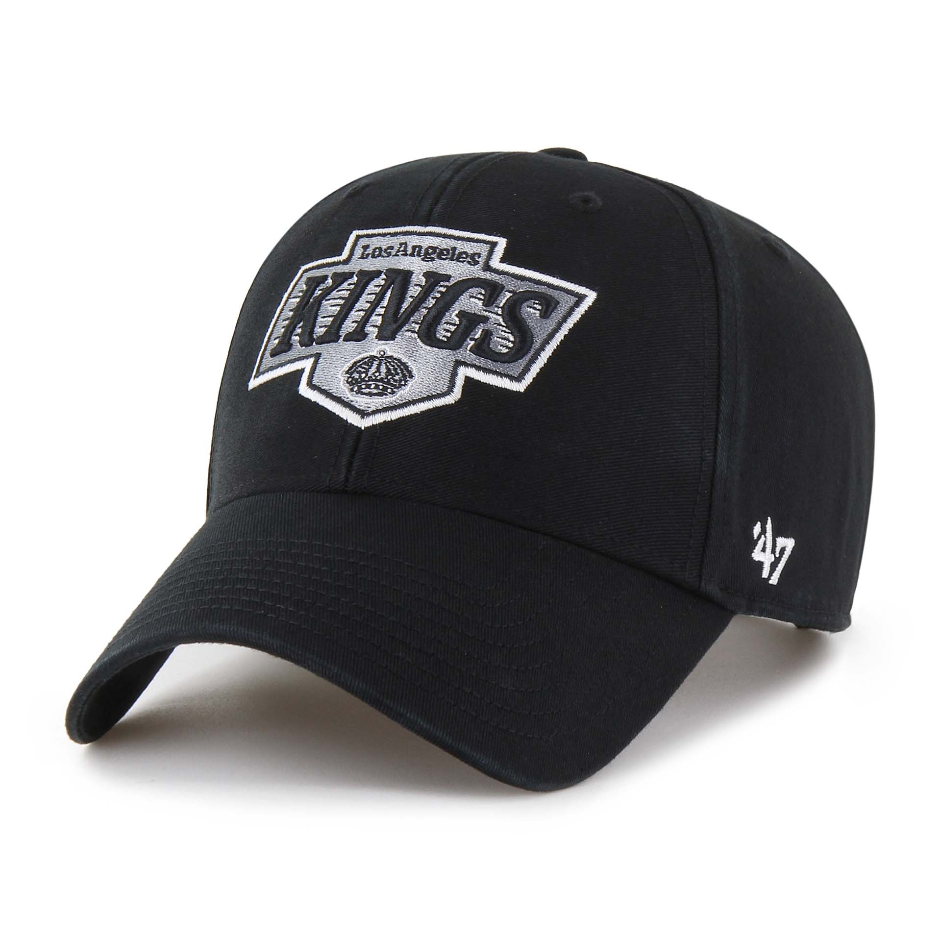 Los Angeles Kings '47 MVP Legend Adjustable NHL Cap Schwarz