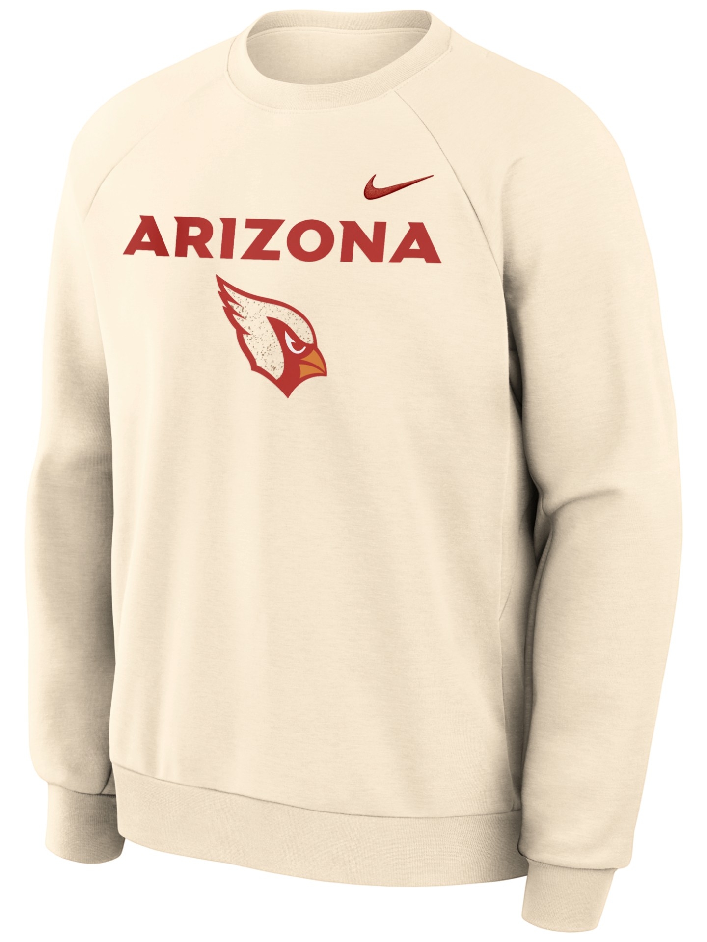 Arizona Cardinals 2026 NFL Rivalries Dri-FIT Crewneck Pullover Natural