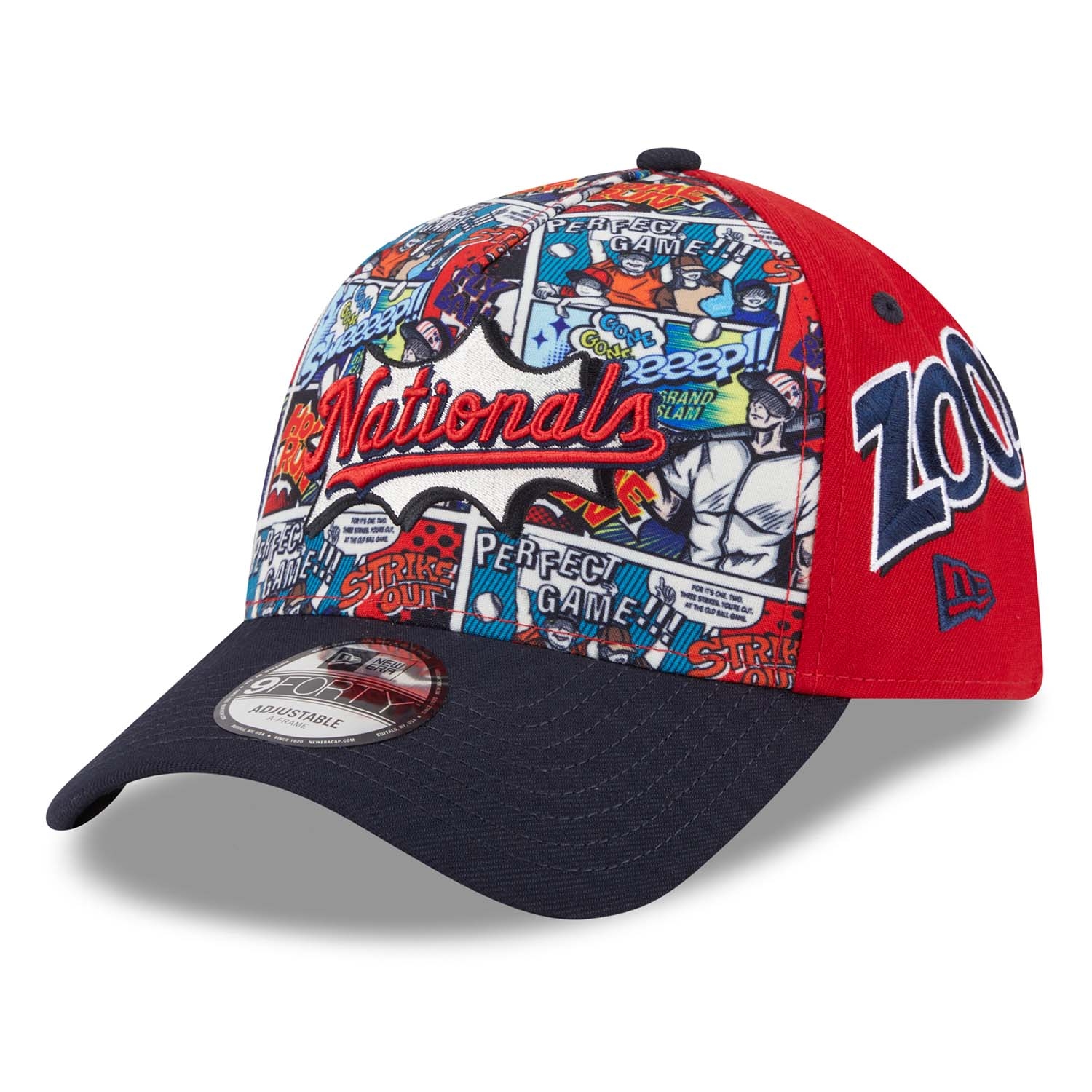 Washington Nationals 2025 MLB Players' Weekend 9FORTY A-Frame Snapback Cap