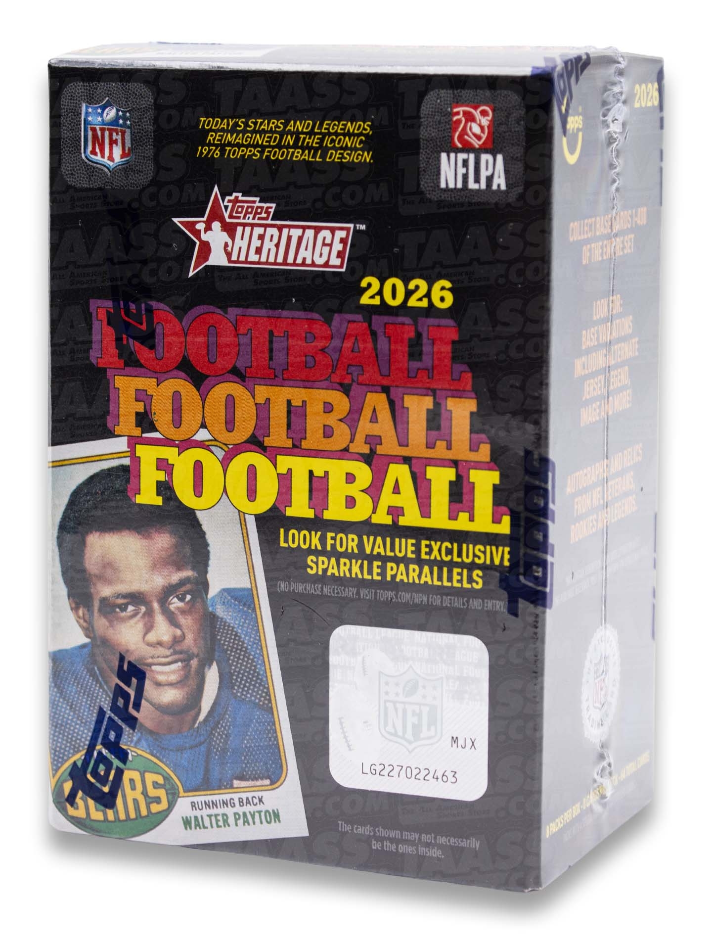 2026 Topps Heritage Football NFL Blaster Box