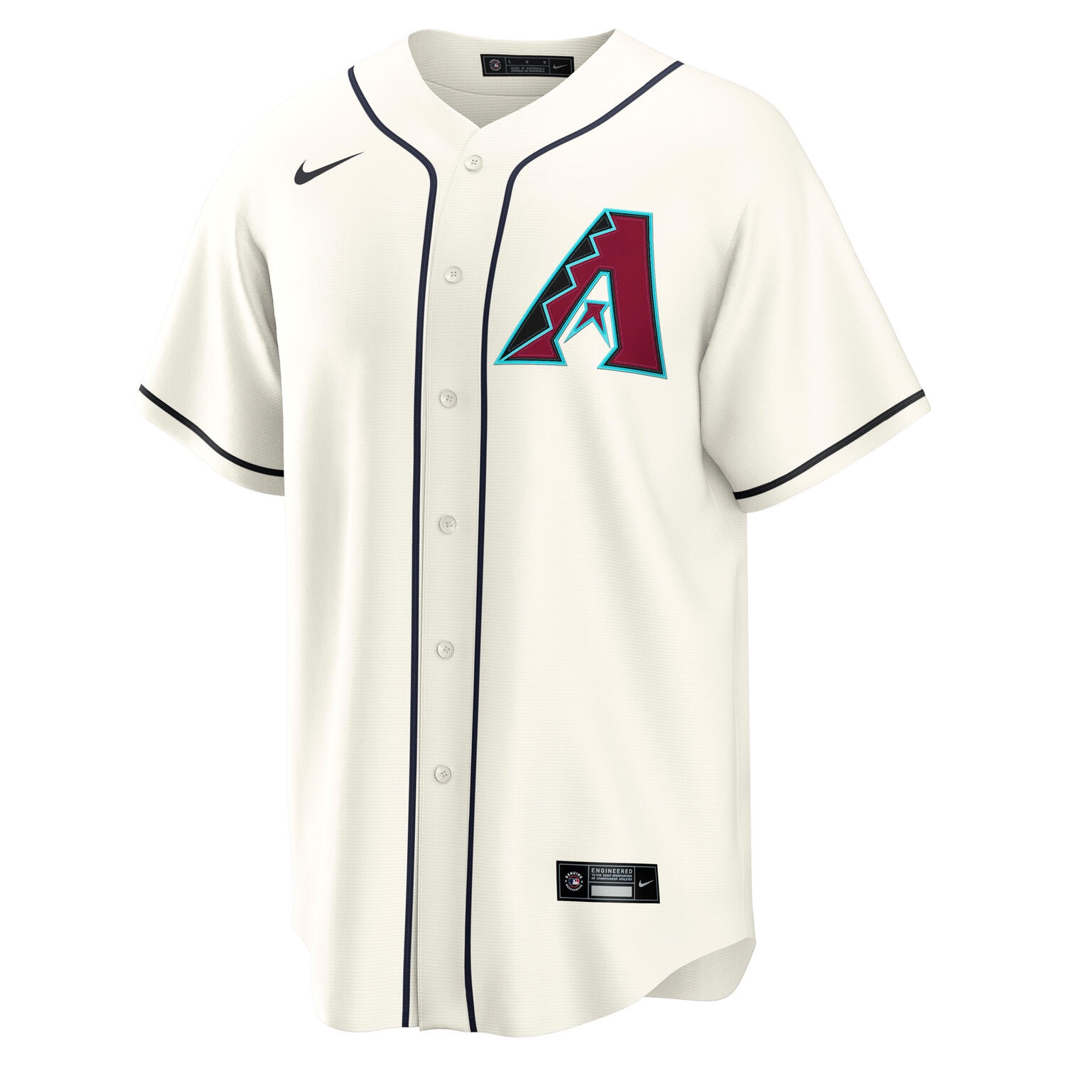 Arizona Diamondbacks Nike Replica Home MLB Trikot Cream