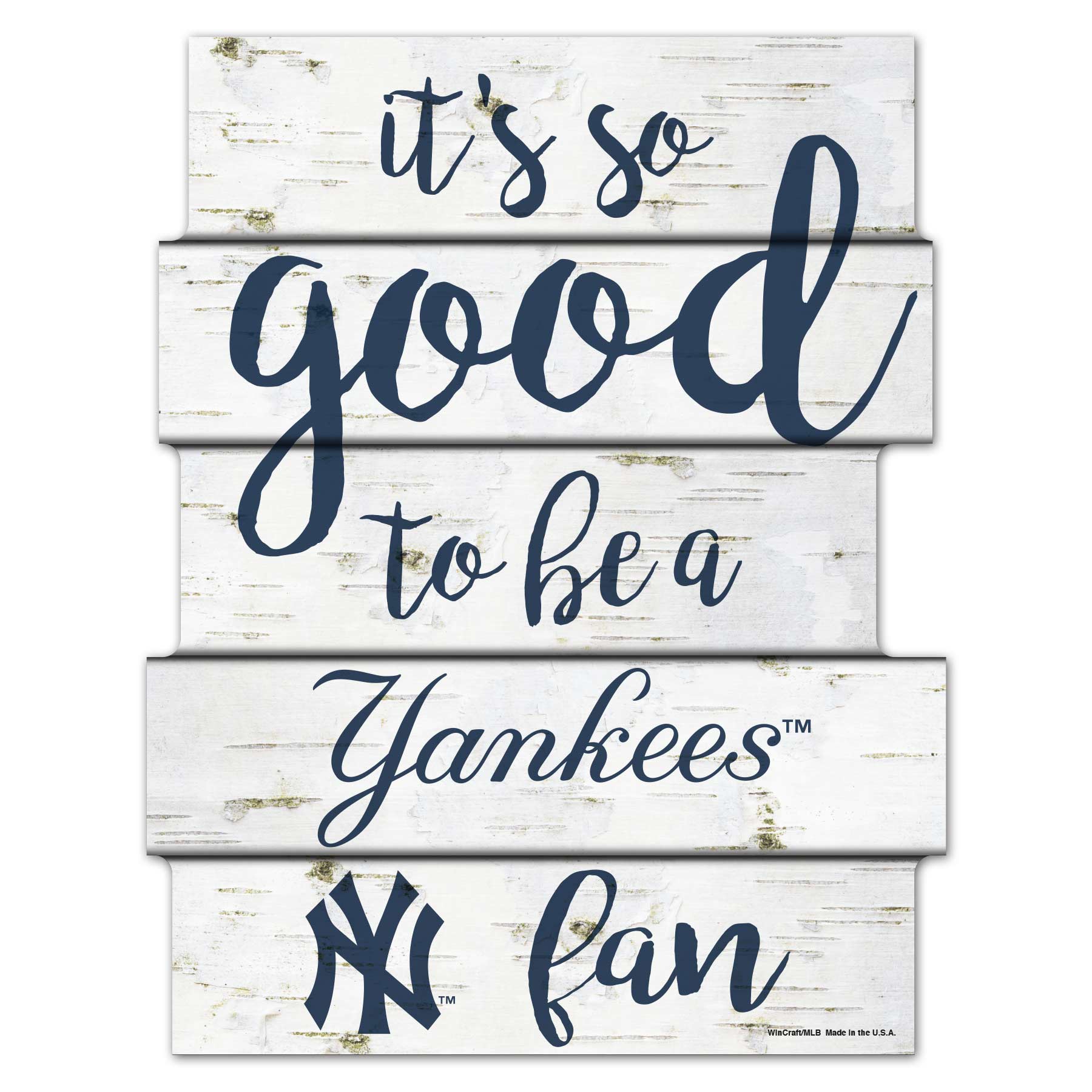 New York Yankees Birchwood MLB Holzschild