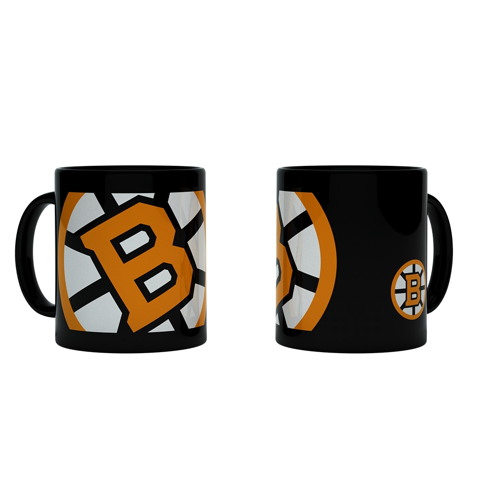Great Branding Boston Bruins Oversized Logo NHL Becher (330 ml)