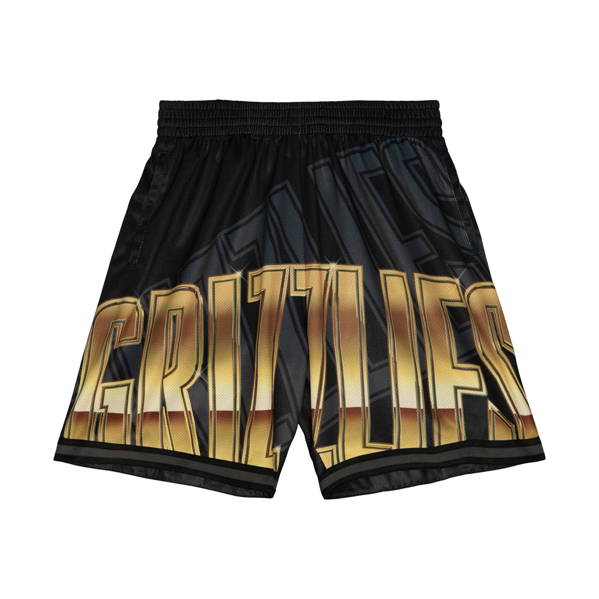 Vancouver Grizzlies Big Face 4.0 Mitchell & Ness NBA Shorts Schwarz