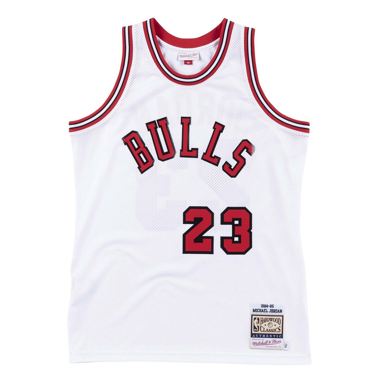 Michael Jordan #23 Chicago Bulls 1984-85 Authentic NBA Jersey White