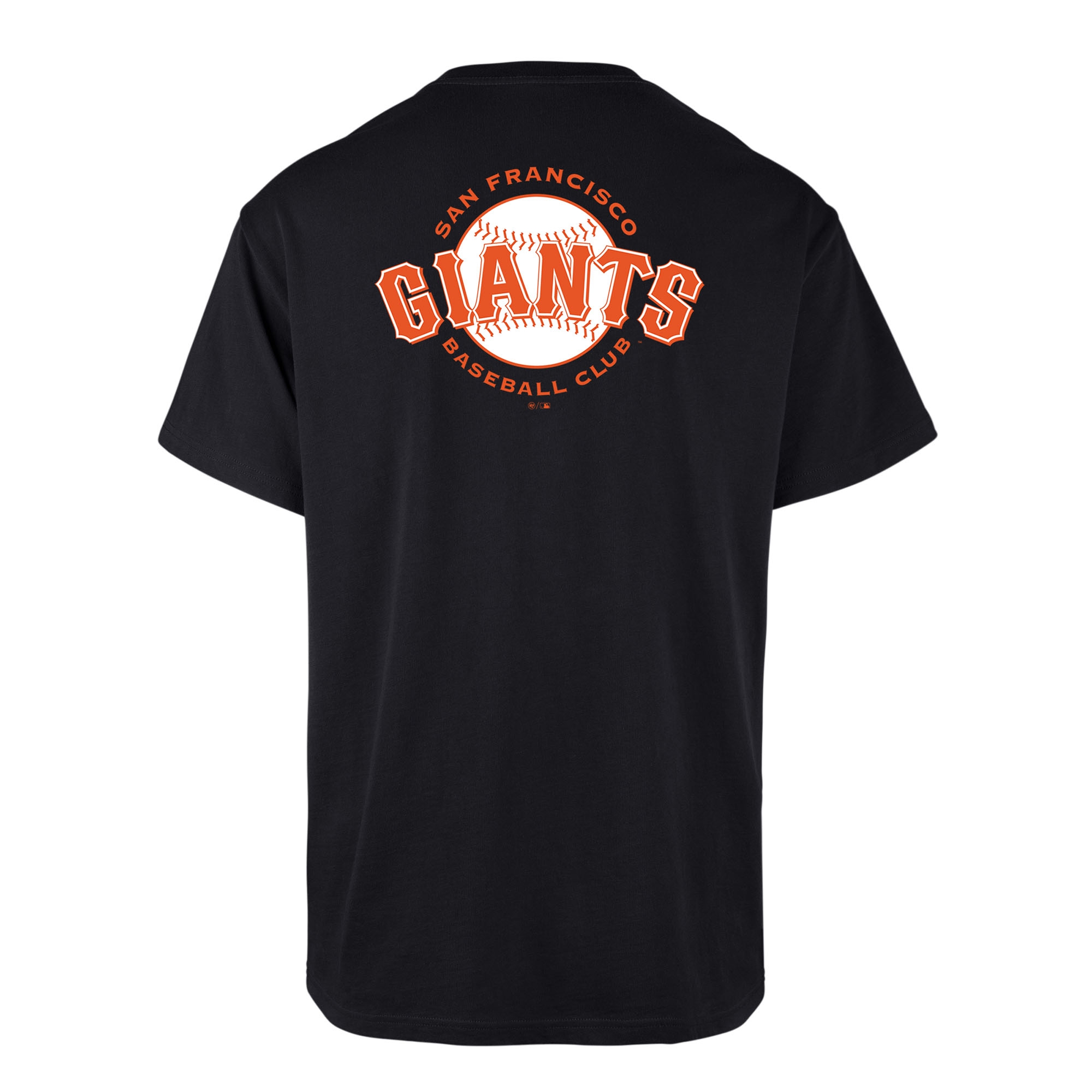 San Francisco Giants Alternate Logo Backer '47 Echo MLB T-Shirt Schwarz