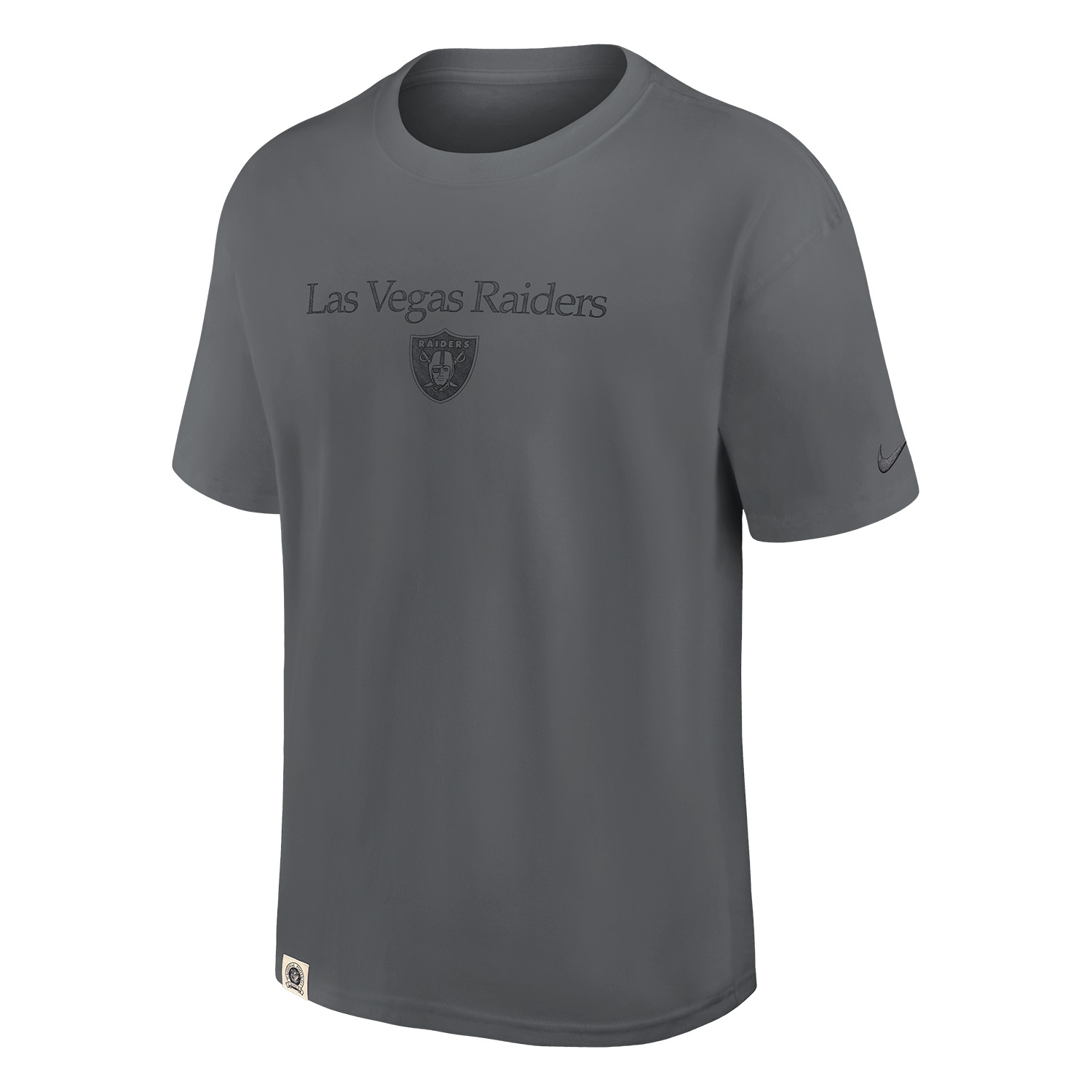 Las Vegas Raiders Nike Glory Max 90 NFL T-Shirt Anthrazit