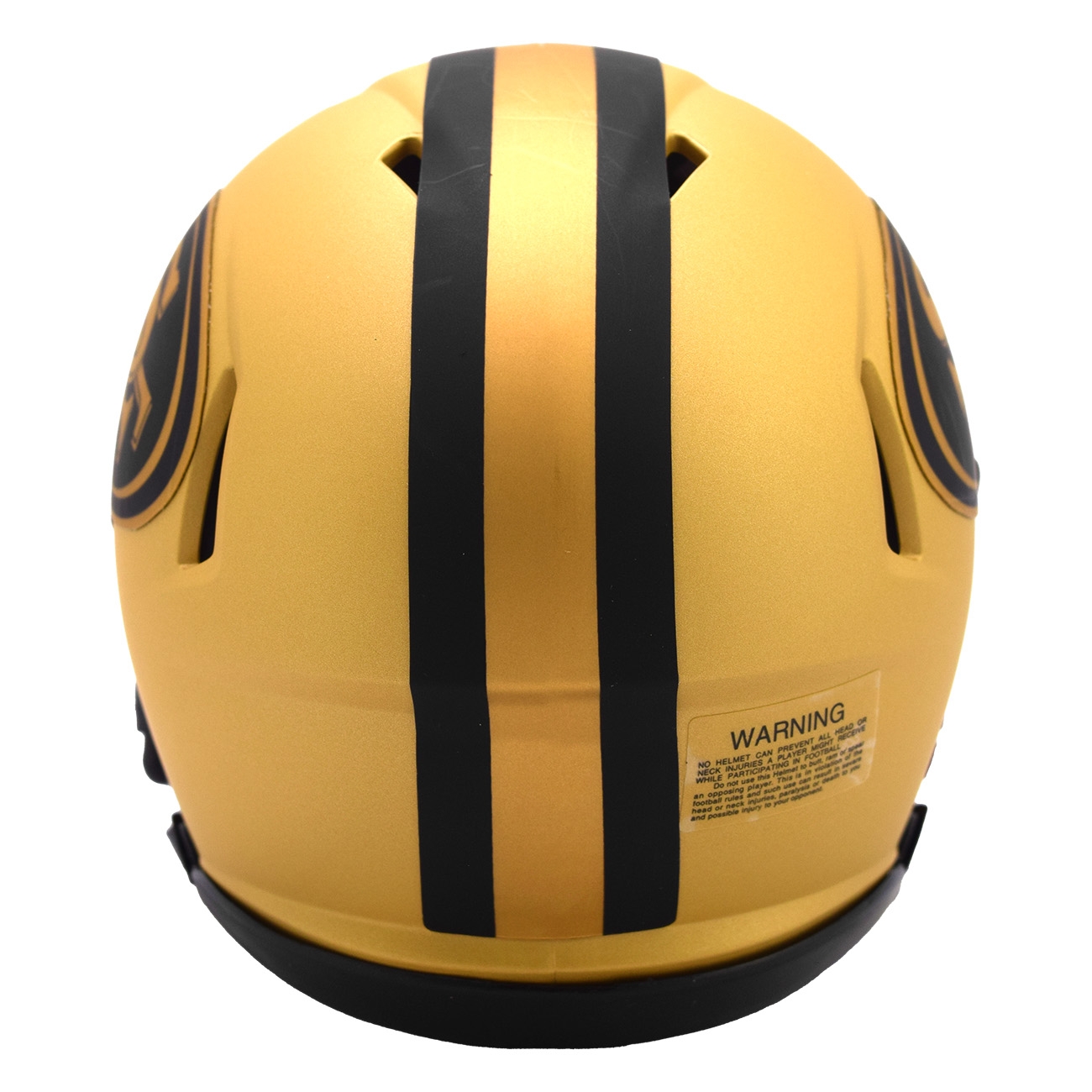Riddell San Francisco 49ers Rave Alternate NFL Speed Mini Helmet Gold