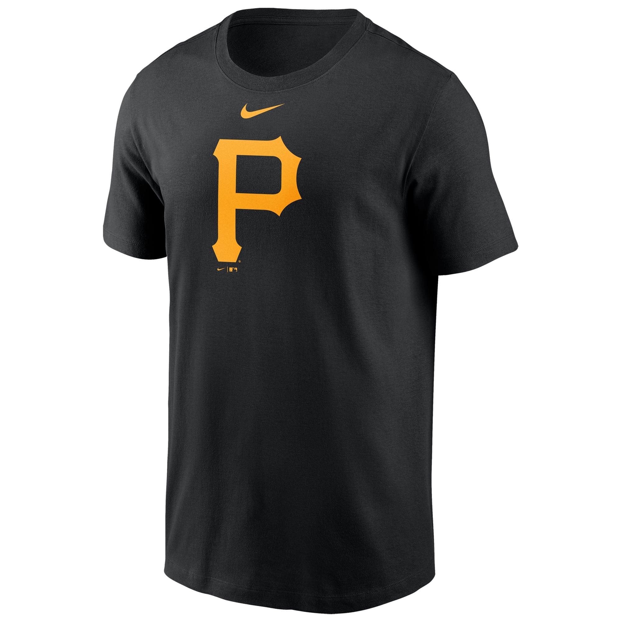 Pittsburgh Pirates Large Logo MLB T-Shirt Schwarz