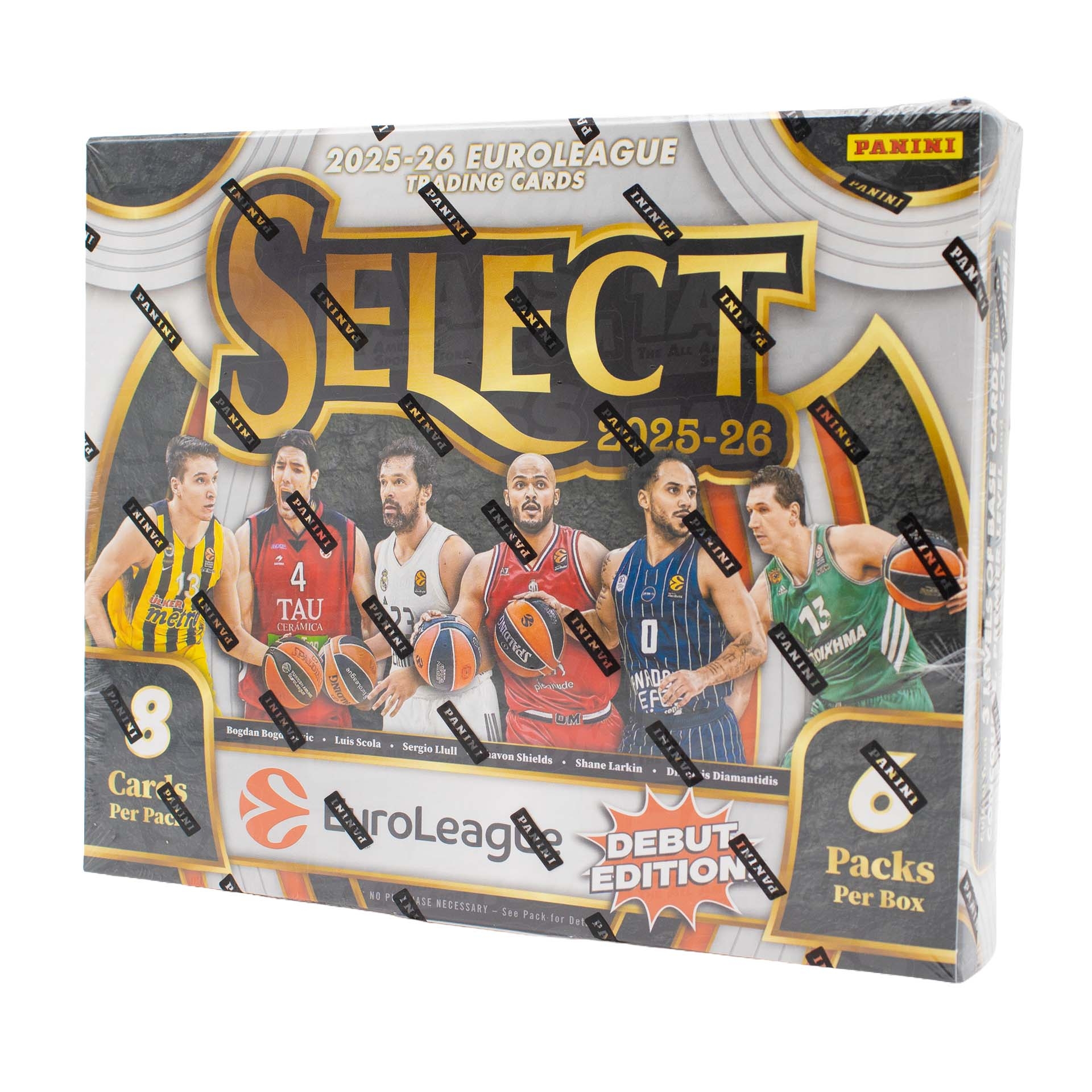 2025/26 Panini Select EuroLeague Basketball Hobby Box