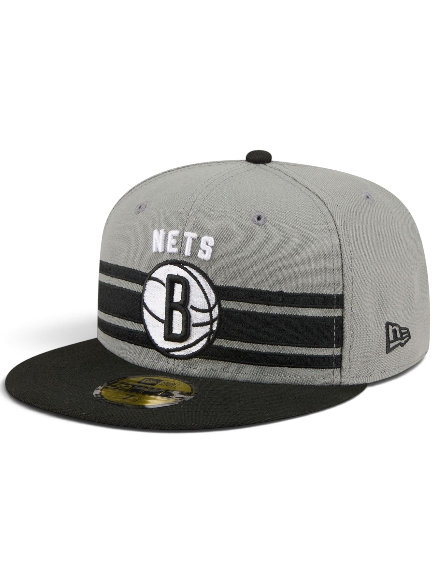 Brooklyn Nets 2026 NBA Tip-Off 59FIFTY Fitted Cap Grau