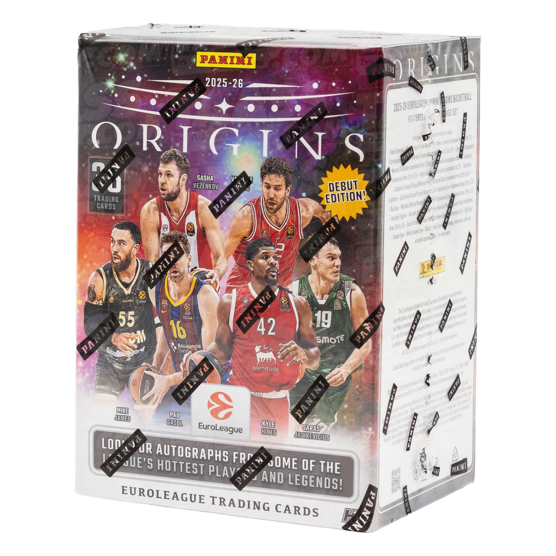 2025/26 Panini Origins EuroLeague Basketball H2 Box