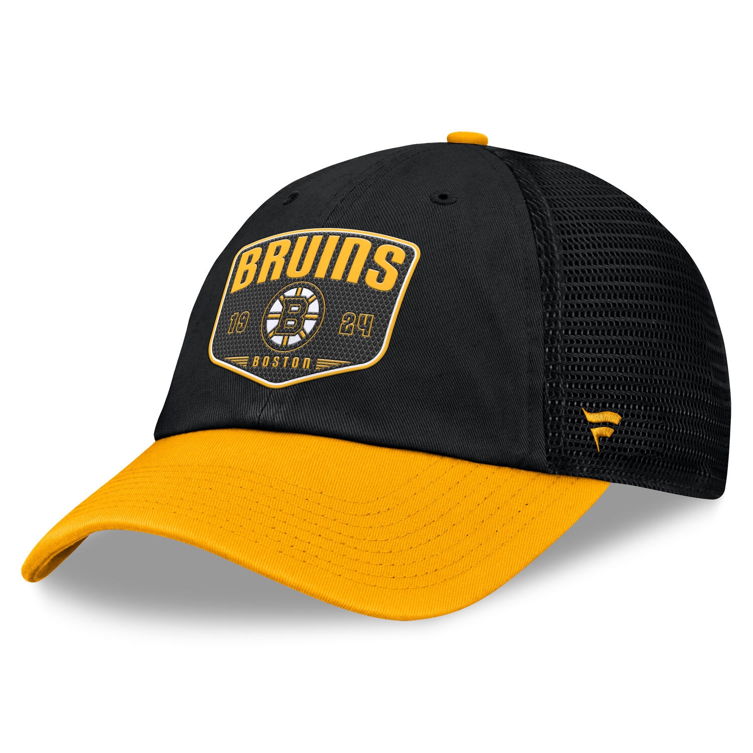 Boston Bruins One-Timer NHL Trucker Cap