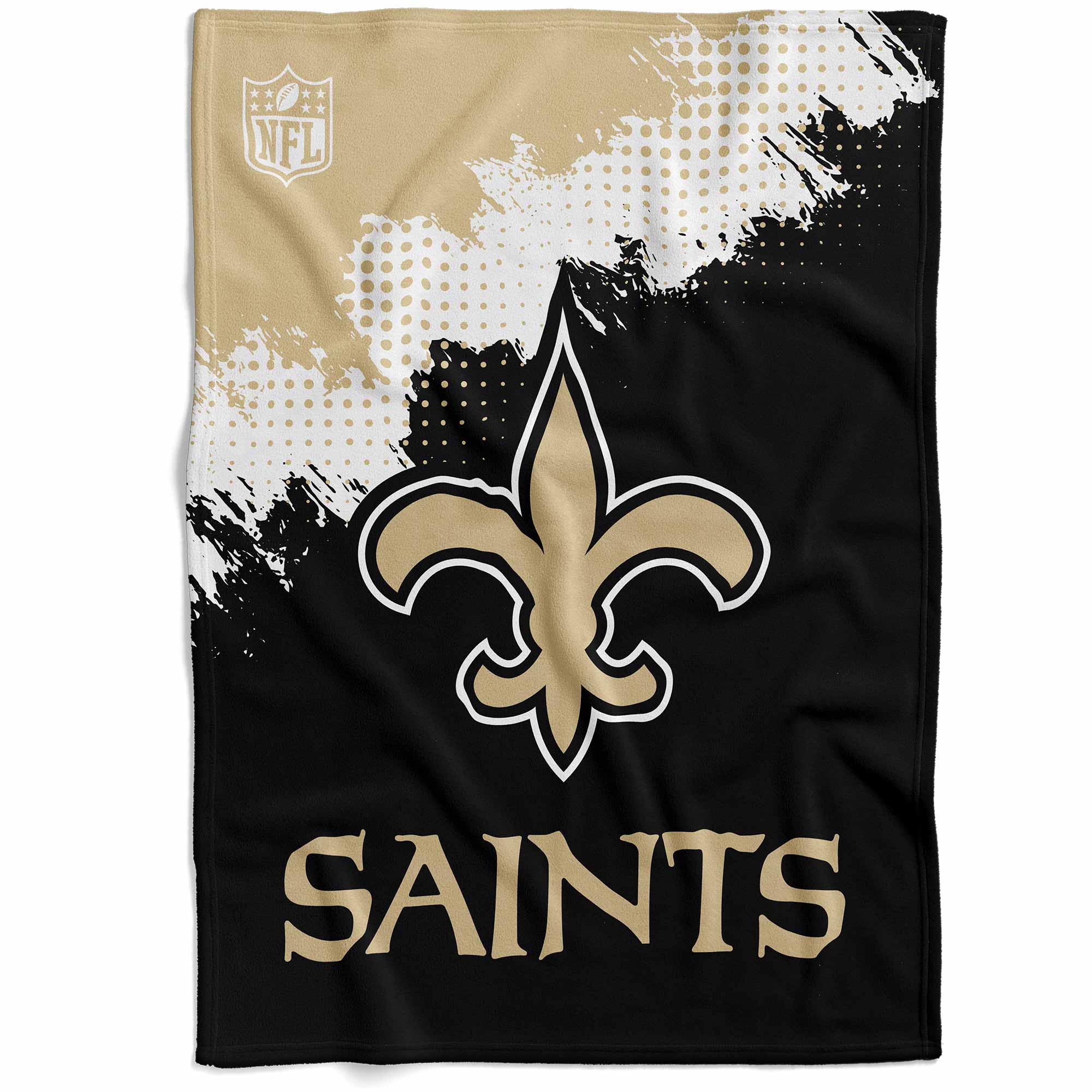 New Orleans Saints Corner Fleece NFL Decke