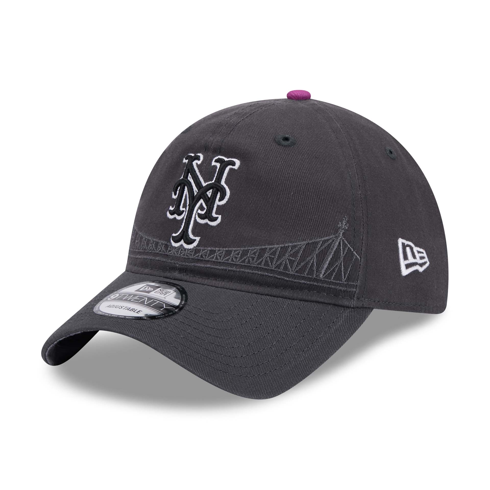 New York Mets MLB City Connect 9TWENTY Adjustable Cap Grau