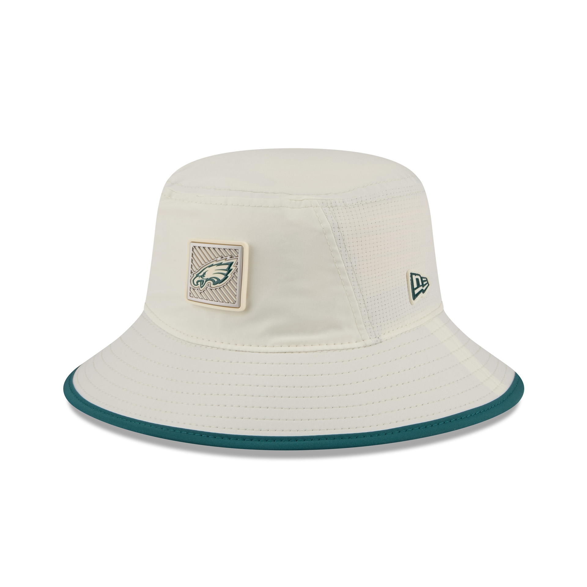 Philadelphia Eagles 2026 NFL Training Camp Stretch Bucket Hat Cream/Green