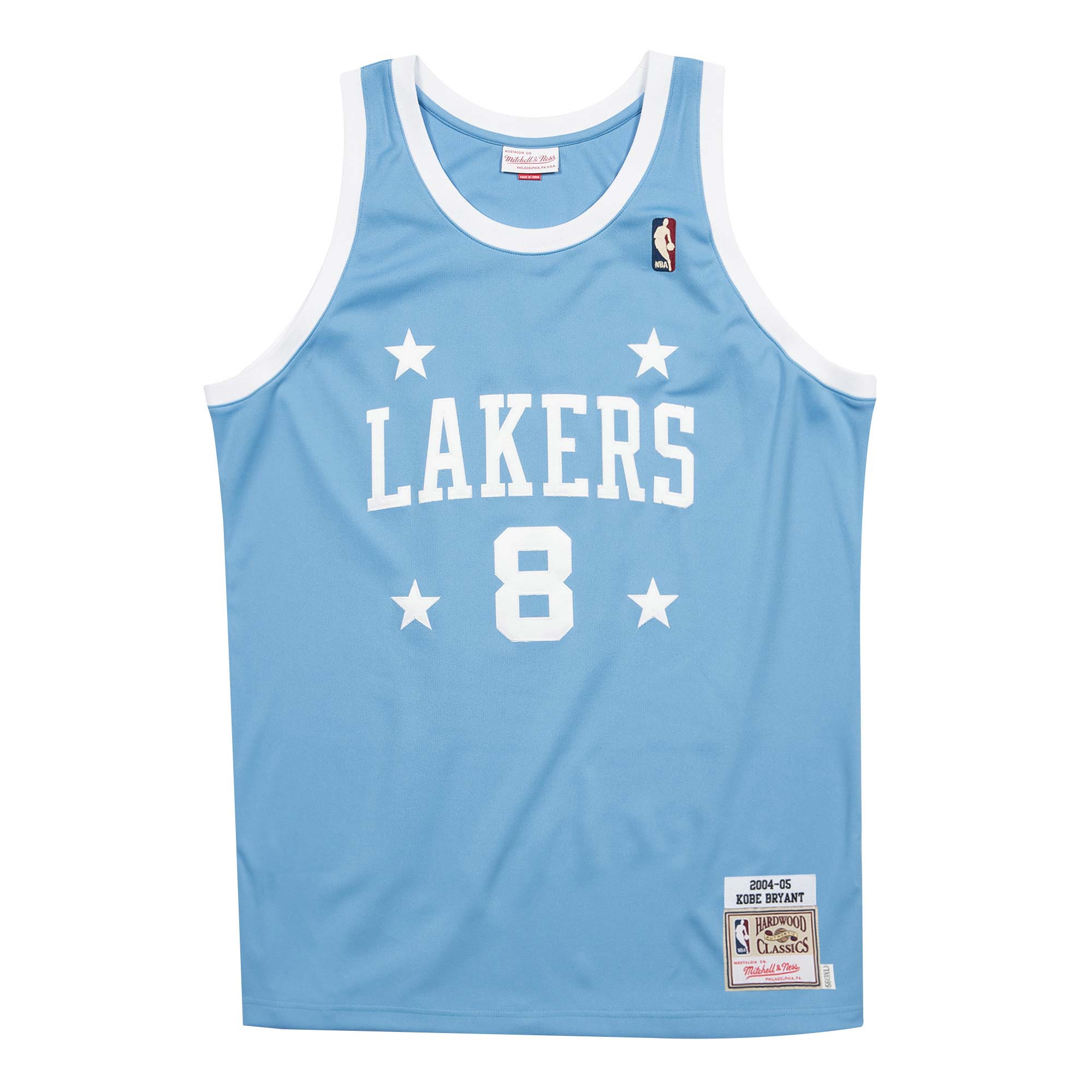 Kobe Bryant #8 Los Angeles Lakers 2004-05 Authentic NBA Trikot Alternate Blau