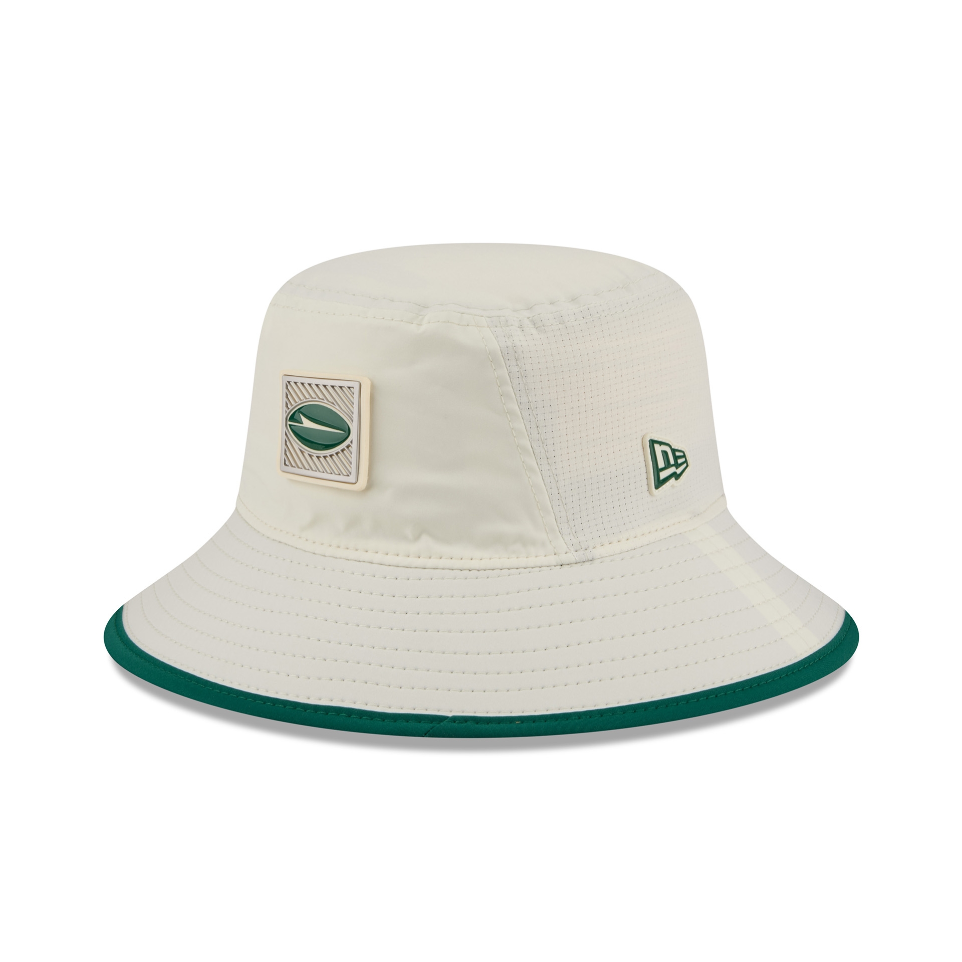 New York Jets 2026 NFL Training Camp Stretch Bucket Hat Cream/Green