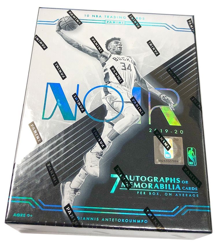 2019/20 Panini Noir Basketball Hobby Box NBA