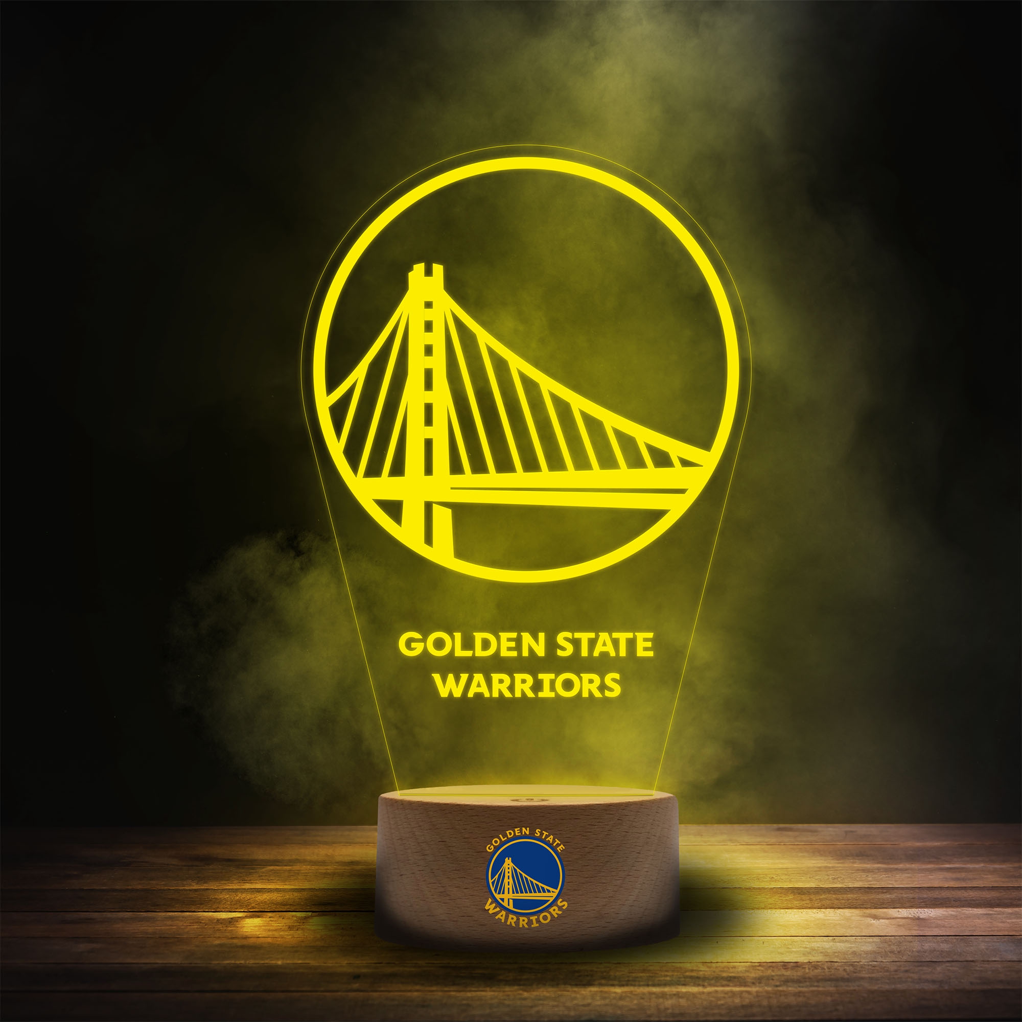 Golden State Warriors NBA Team Logo LED-Leuchtschild