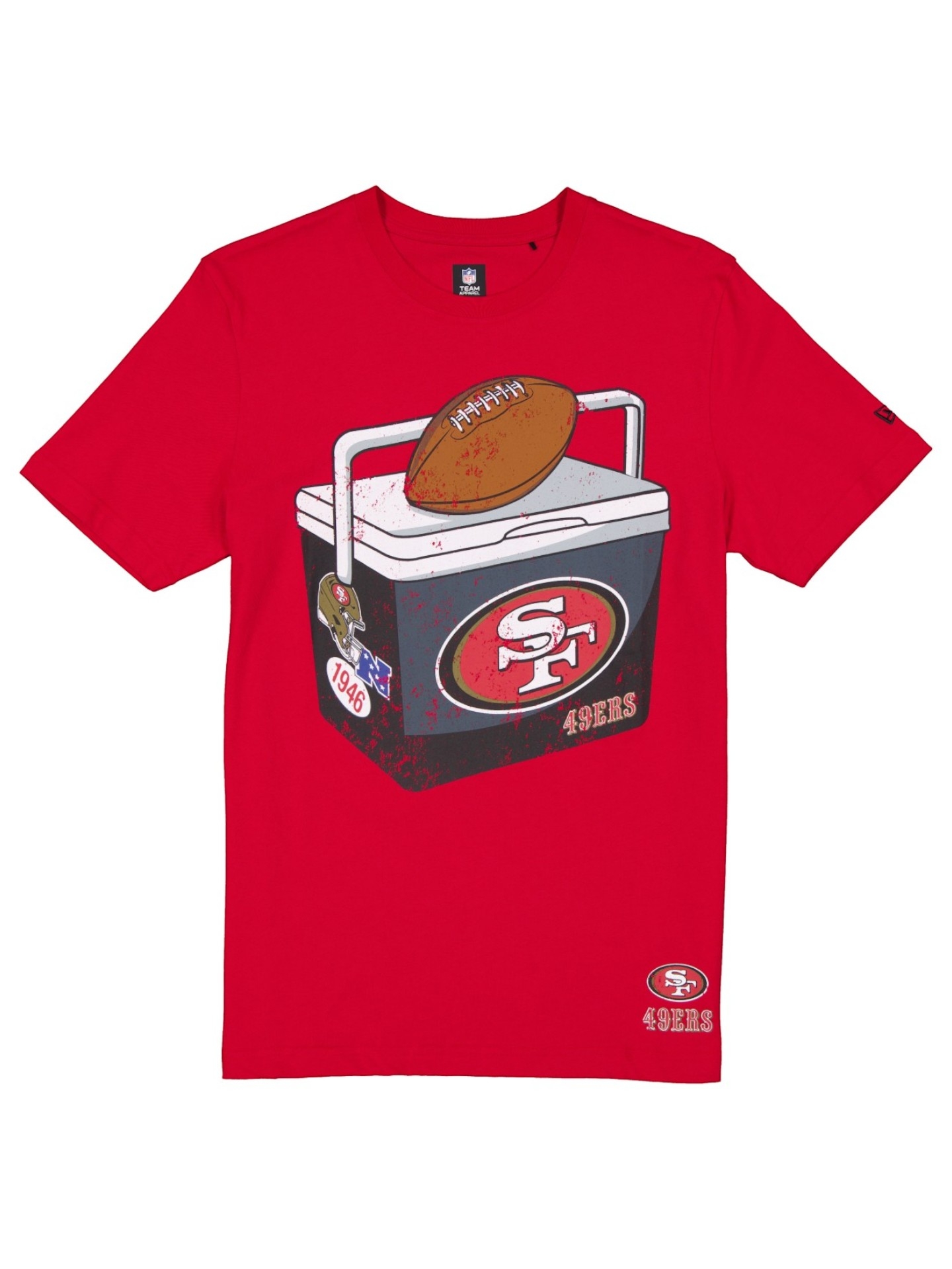 San Francisco 49ers NFL Training Cooler T-Shirt Red