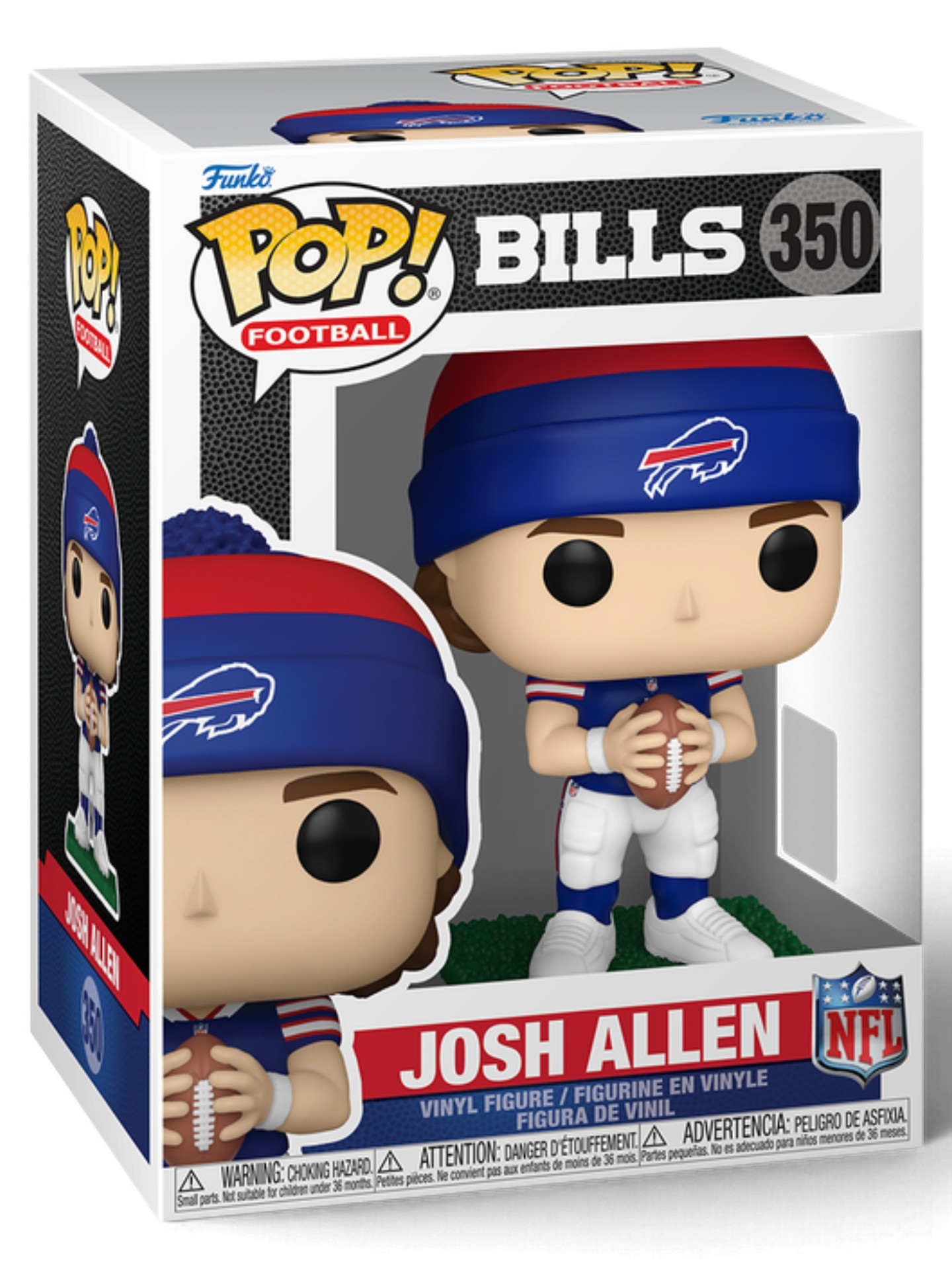Funko POP! #350 Josh Allen Buffalo Bills Beanie Vinyl NFL Figur