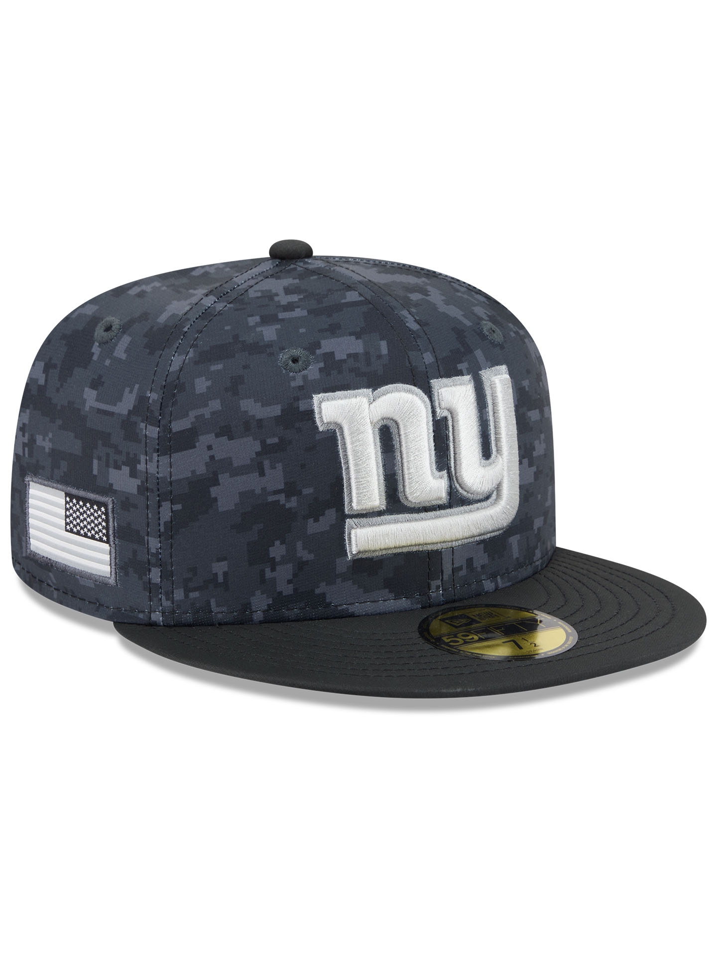 New York Giants 2026 NFL Salute to Service 59FIFTY Fitted Cap Schwarz
