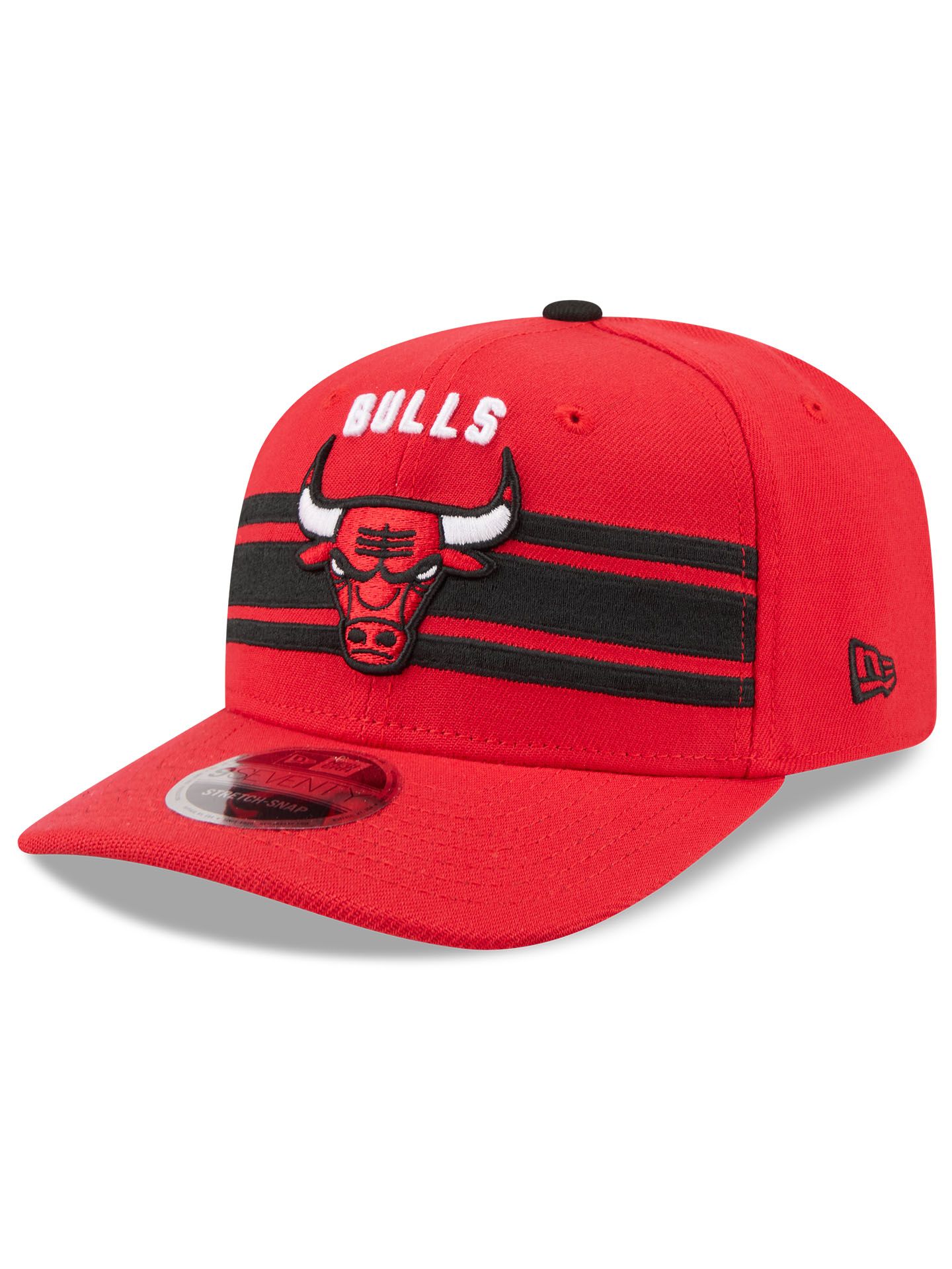 Chicago Bulls 2026 NBA Tip-Off 9SEVENTY Stretch-Snap Cap Rot