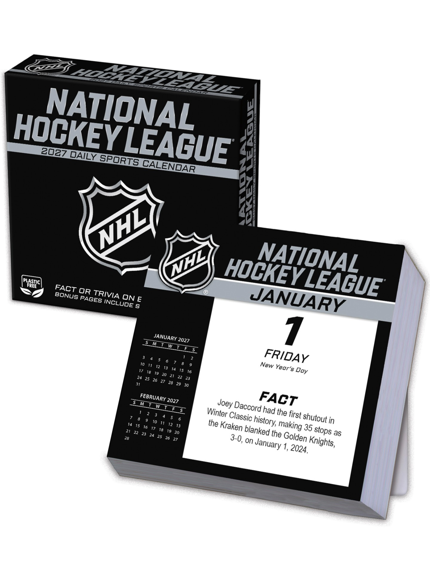 NHL All-Team 2027 Desk Calendar