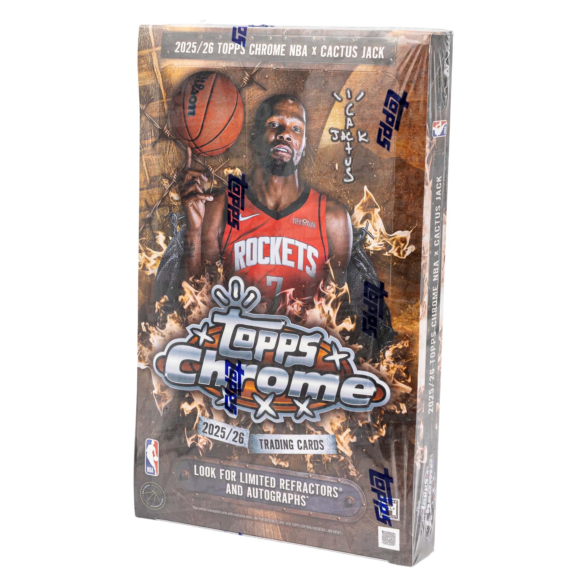2025/26 Topps Chrome Cactus Jack Basketball NBA Hobby Box