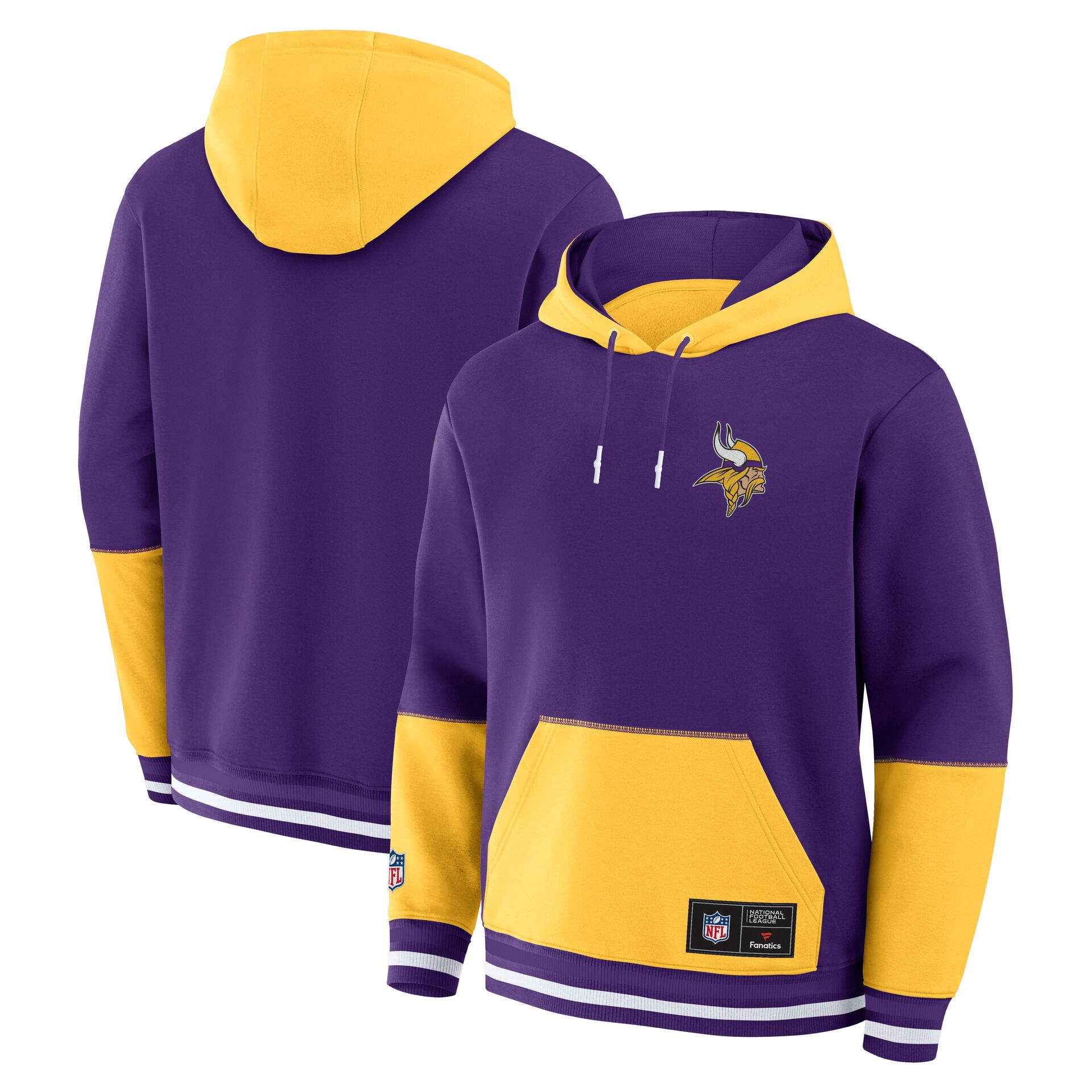 Minnesota Vikings Foundation NFL Hoodie Lila
