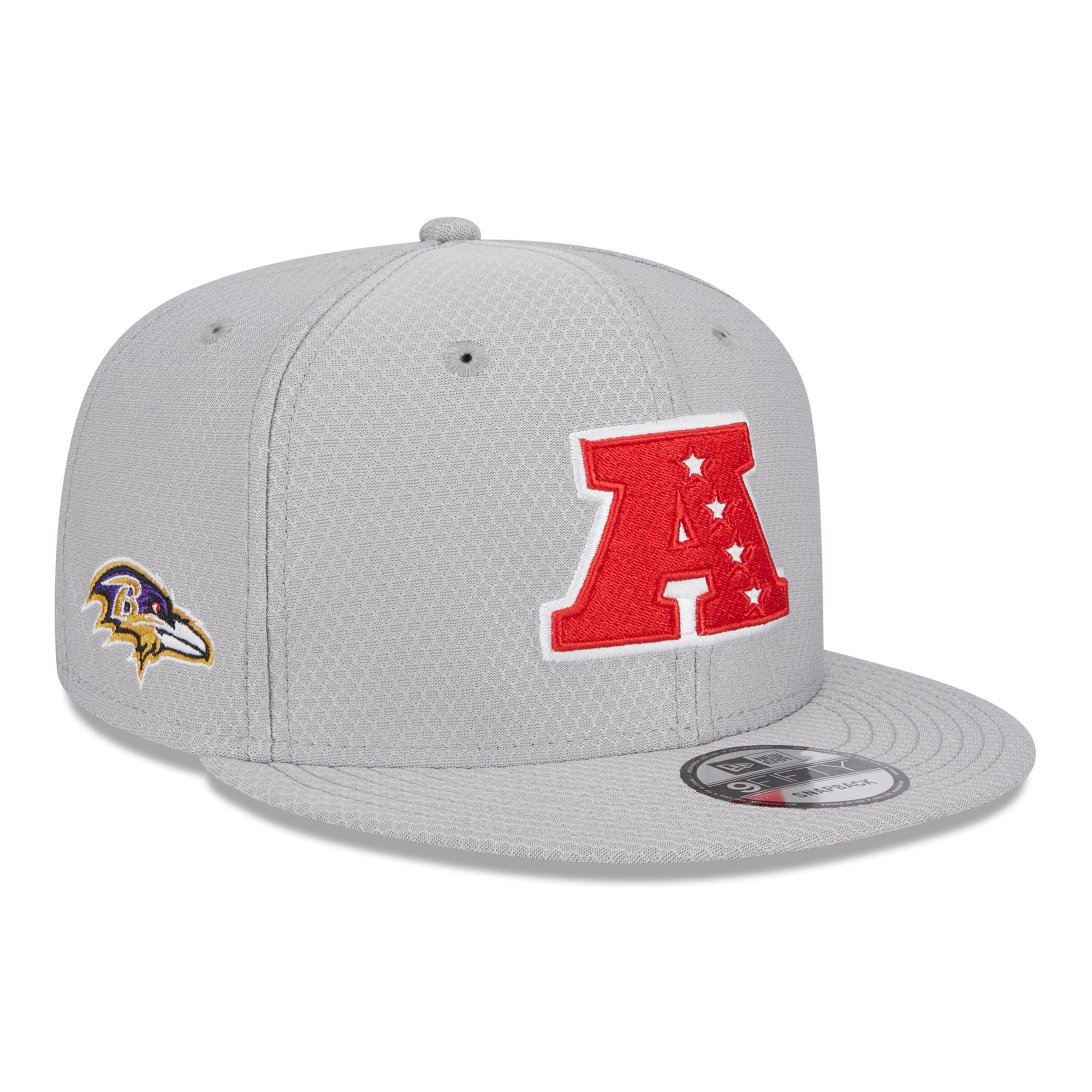 Baltimore Ravens AFC 2024 Pro Bowl New Era 9FIFTY Snapback NFL Cap Grau