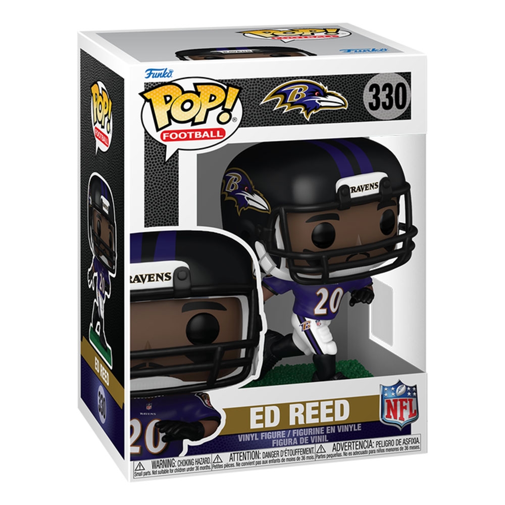 Funko POP! #330 Ed Reed Baltimore Ravens Vinyl NFL Figur