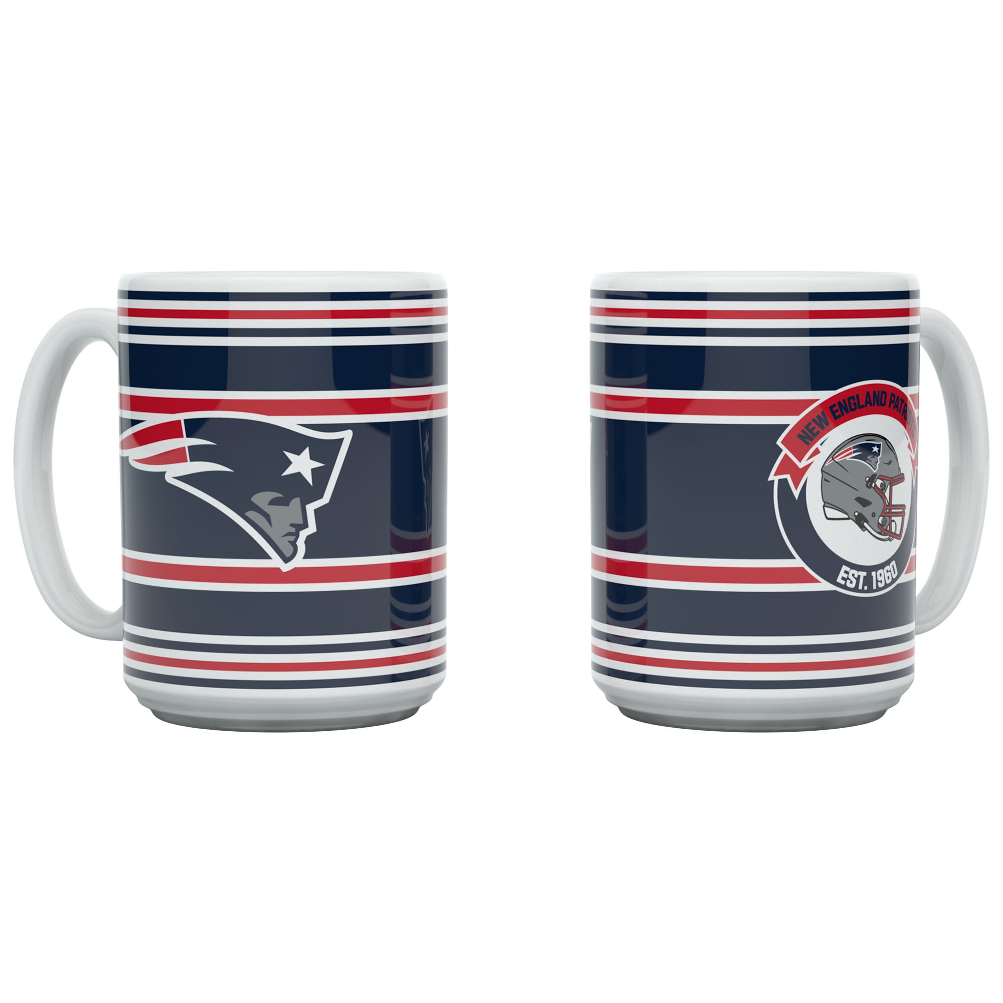 New England Patriots Established Jumbo NFL Becher (450 ml)