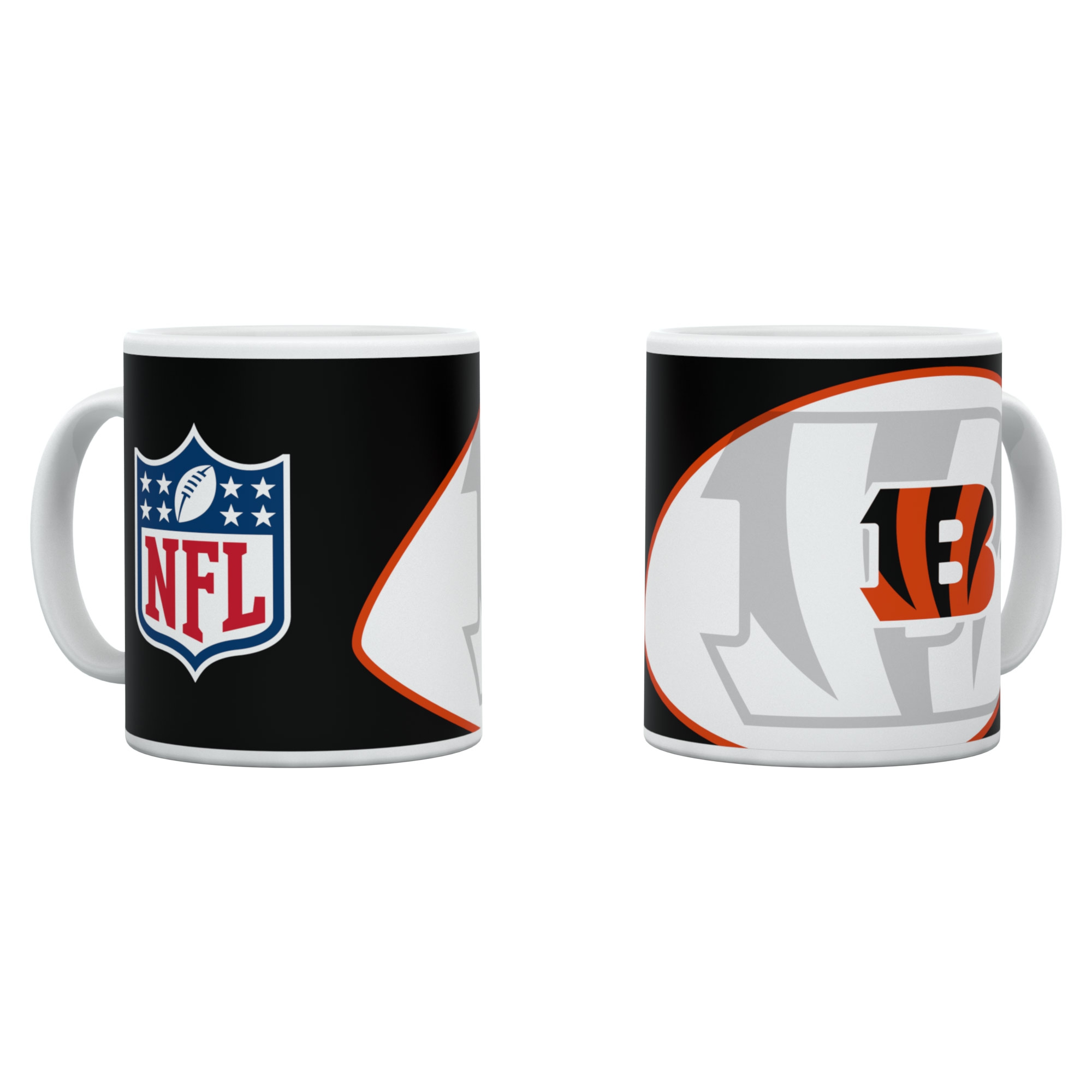Cincinnati Bengals Shadow Logo & Shield NFL Becher (330 ml)